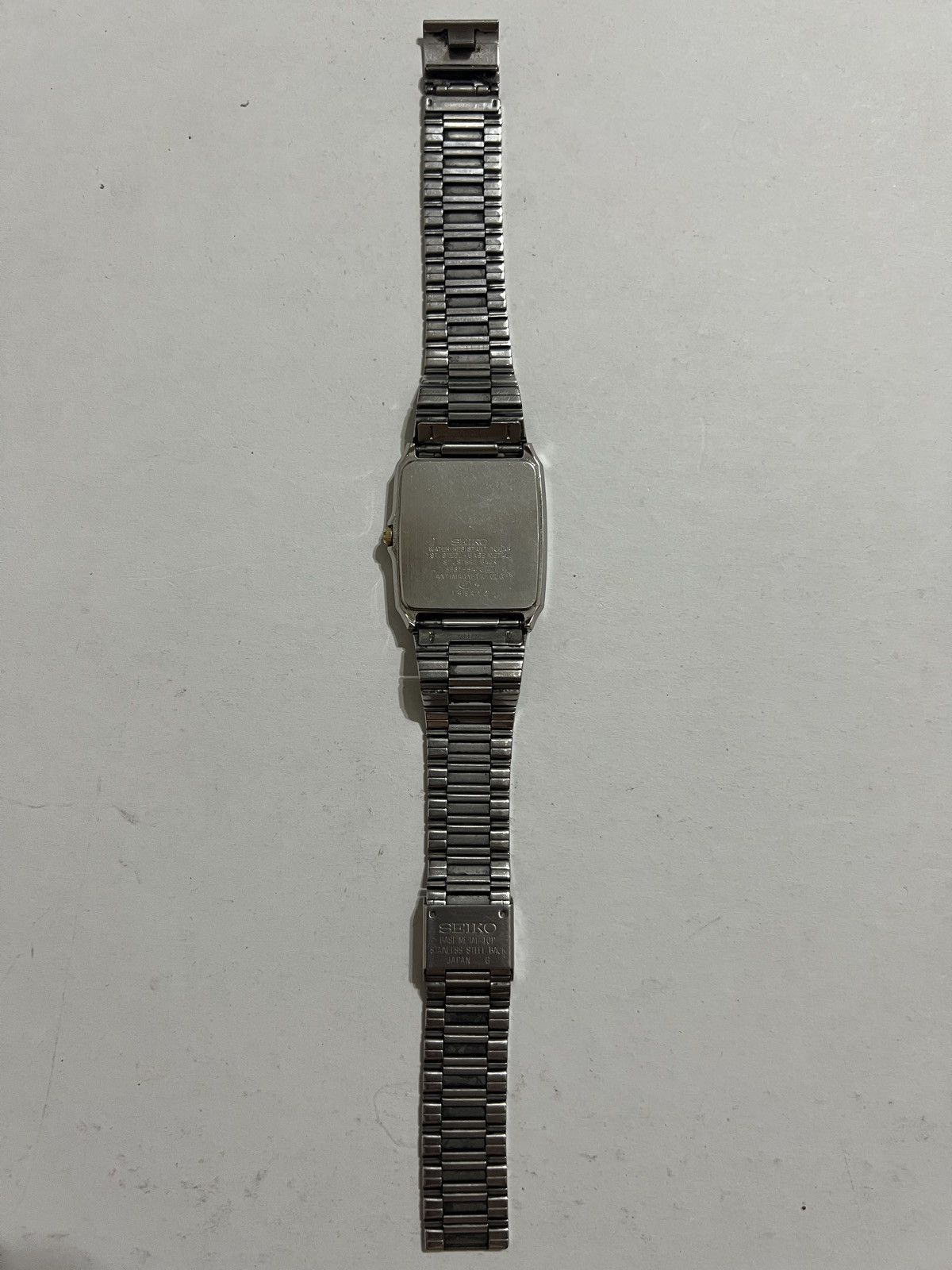 Seiko Vintage 90s Seiko Spirit Tank Two Tone Watch Size ONE SIZE - 16 Thumbnail