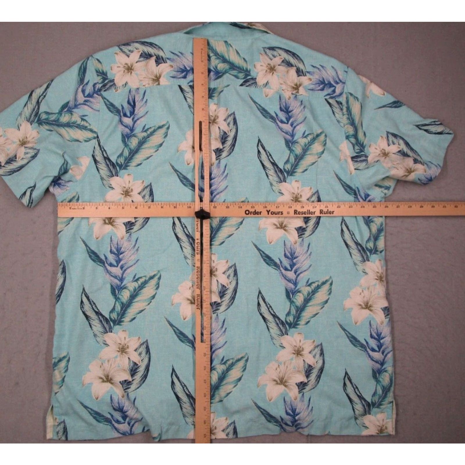 Tommy Bahama Tommy Bahama Shirt Mens 2XL XXL Blue Button Up Silk Blend Coolmax Island Zone Size US XXL / EU 58 / 5 - 6 Thumbnail