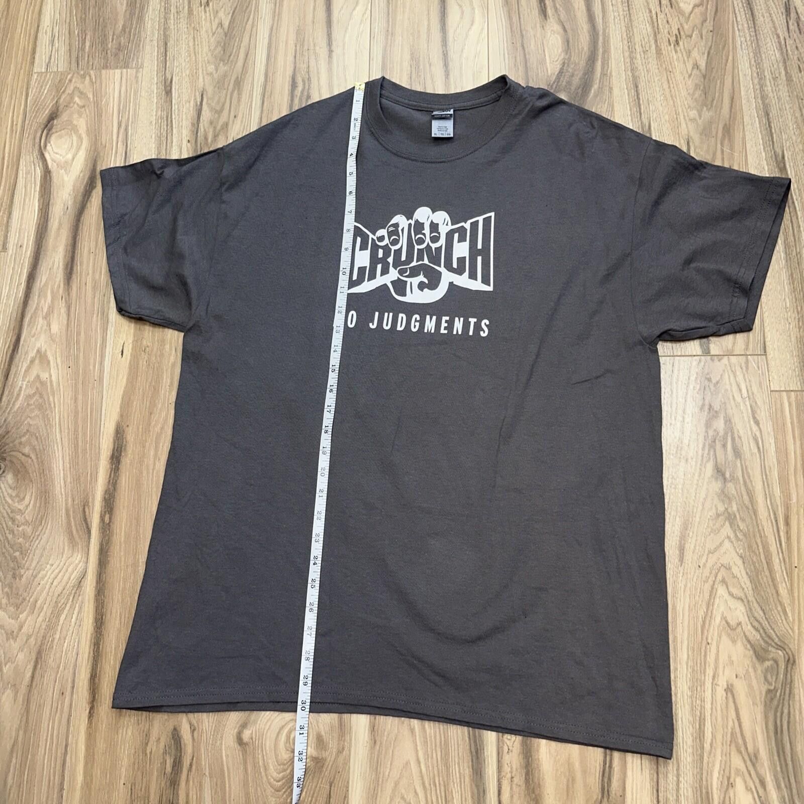 Gildan Crunch Fitness Gray T-Shirt Mens Size XL Size US XL / EU 56 / 4 - 4 Thumbnail