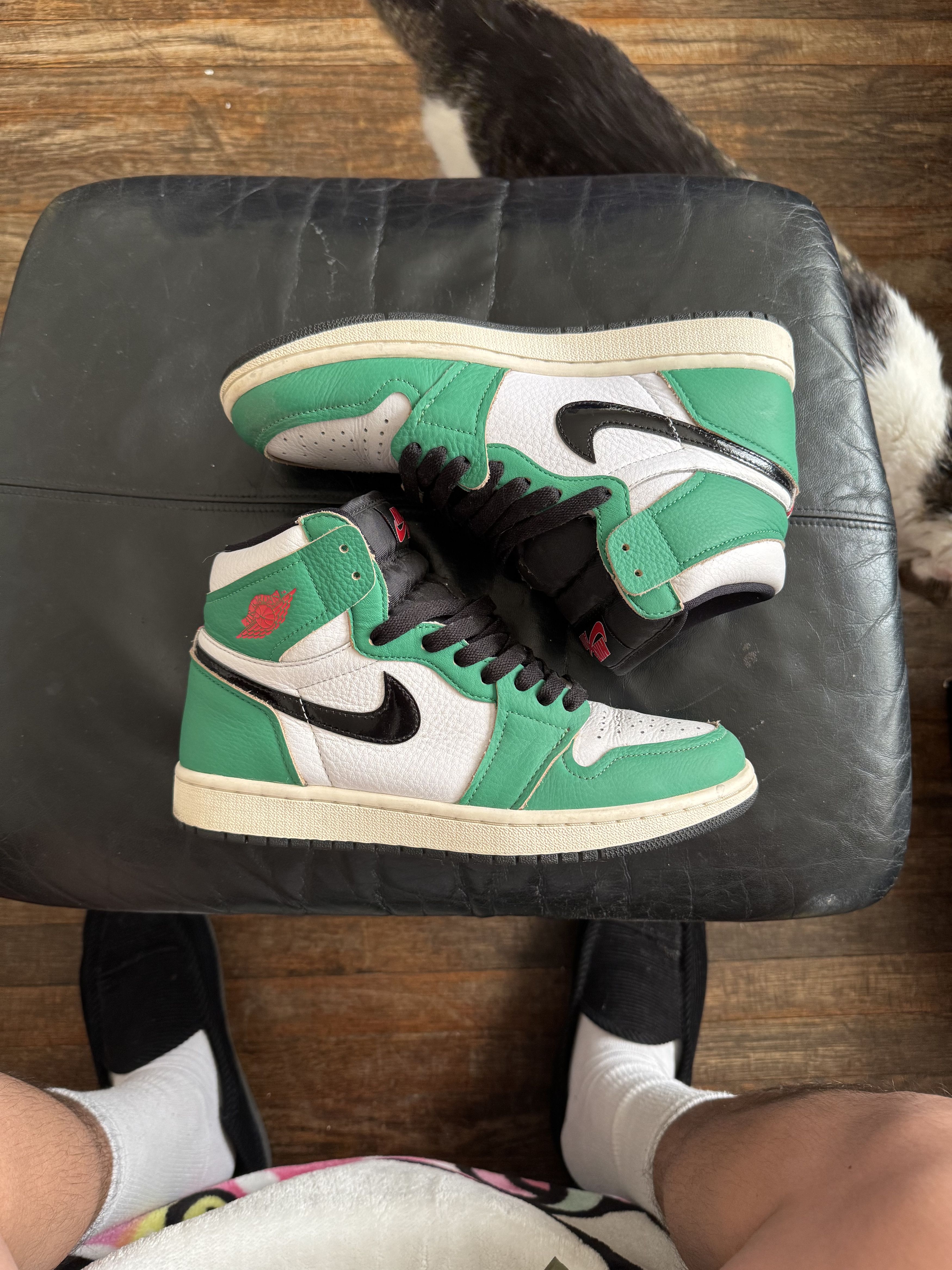 Jordan Brand × Nike Lucky Green Size US 8 / IT 38 - 2 Thumbnail
