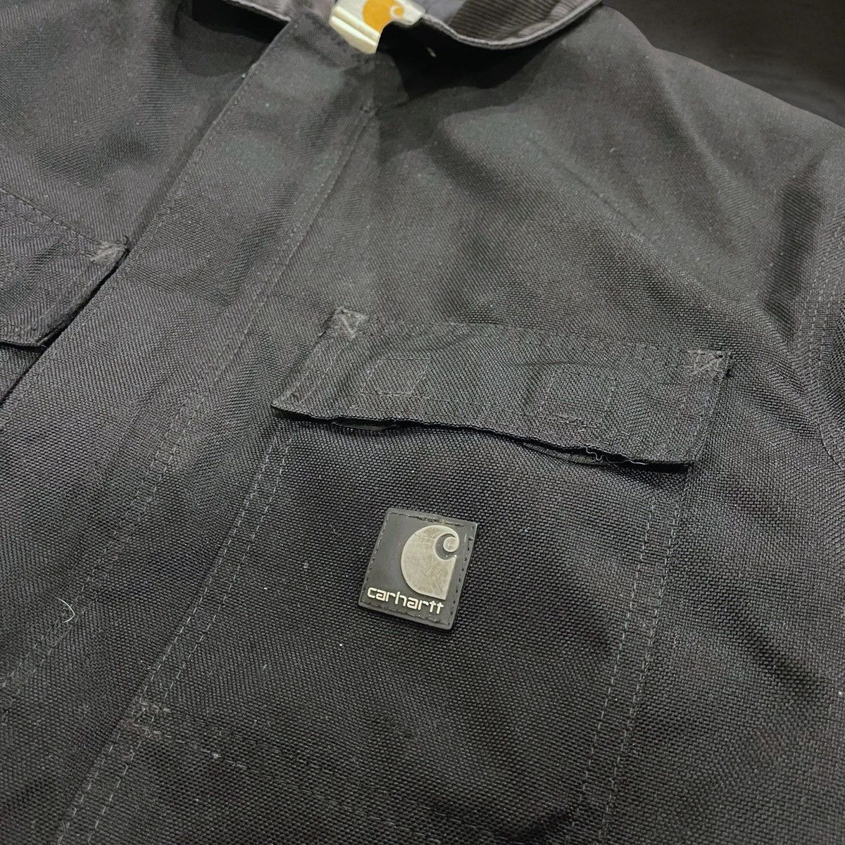 Carhartt vintage Black Carhatt jacket WIP Detroit style winter coat Size US M / EU 48-50 / 2 - 6 Thumbnail