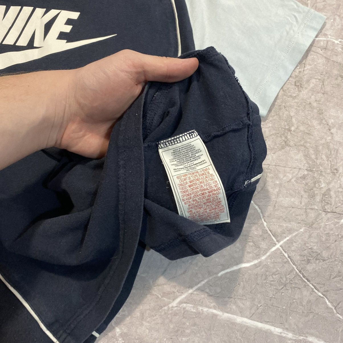Nike × Vintage VINTAGE NIKE TEE BIG LOGO 00s Size US S / EU 44-46 / 1 - 6 Thumbnail