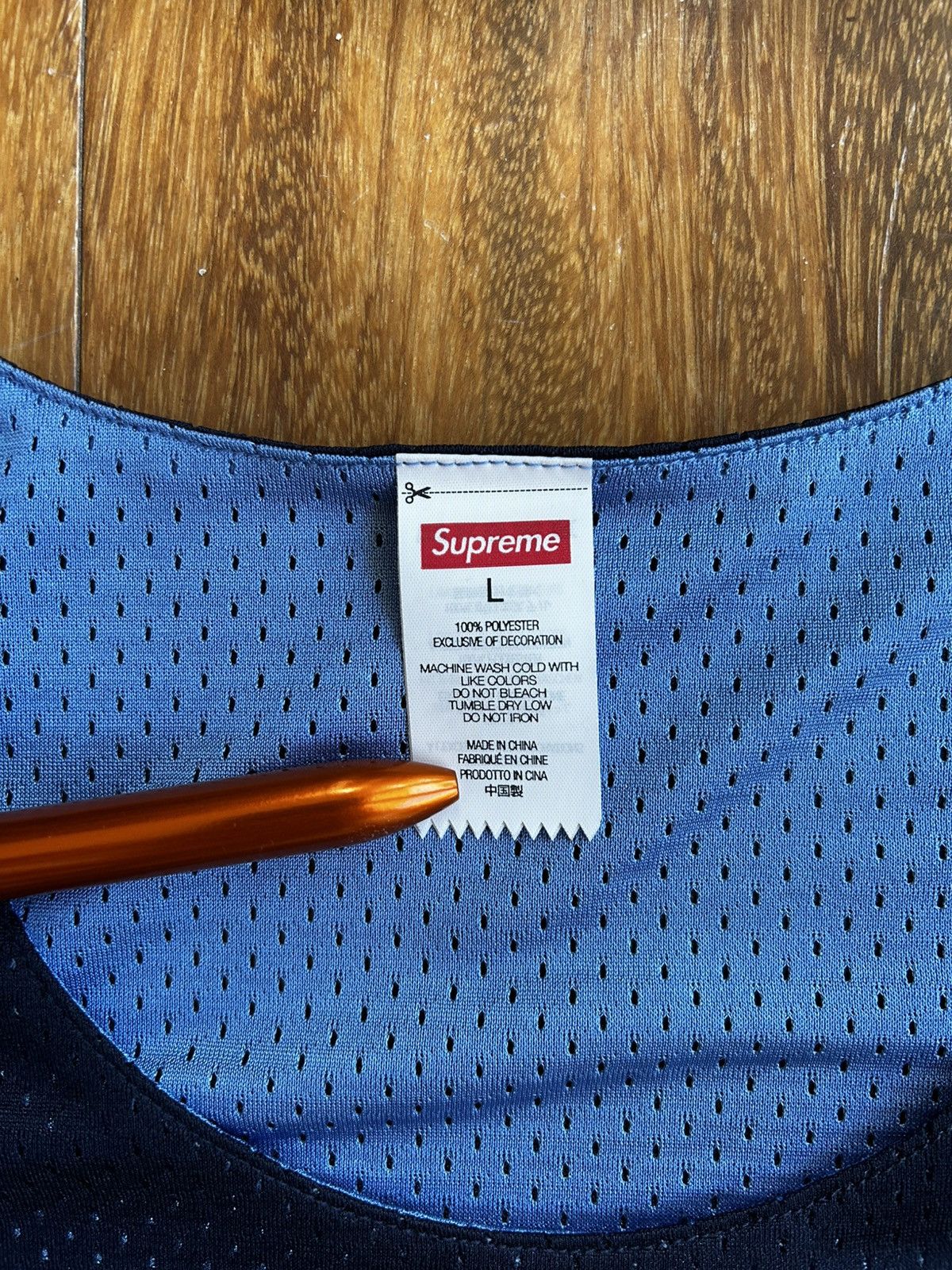 Supreme Supreme Reversible Mustang Basketball Jersey Size US L / EU 52-54 / 3 - 5 Thumbnail