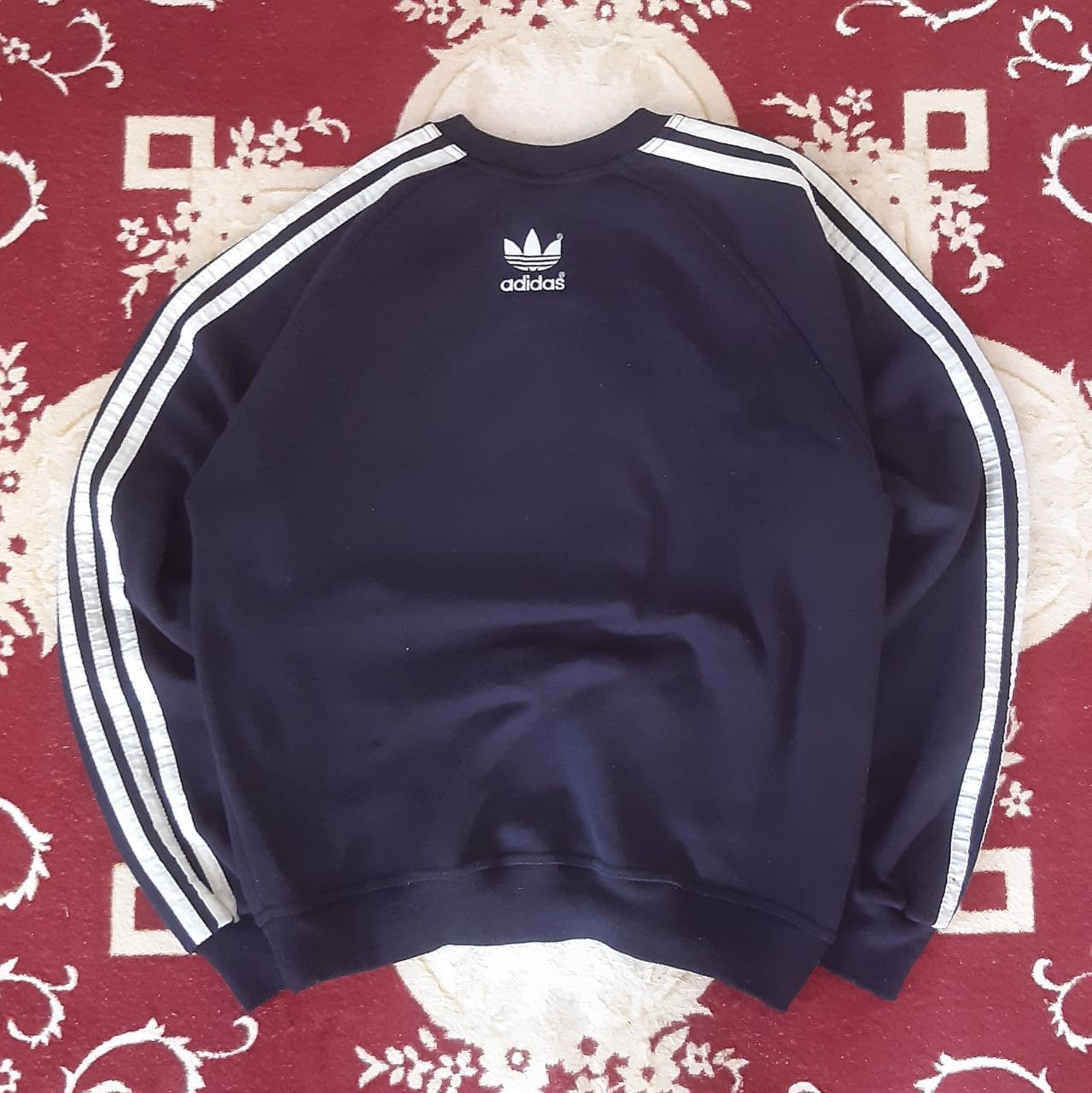 Adidas × Vintage ADIDAS Trefoil Vintage Sweatshirt Size US L / EU 52-54 / 3 - 2 Thumbnail