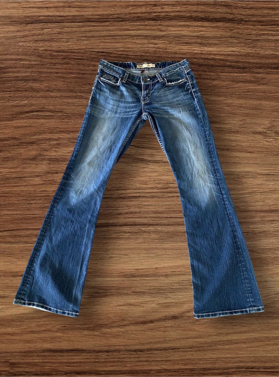 BKE × Japanese Brand × Vintage 🔥FLARE🔥🔥Japanese Brand BKE Flare Distressed Denim Size US 31 - 2 Thumbnail