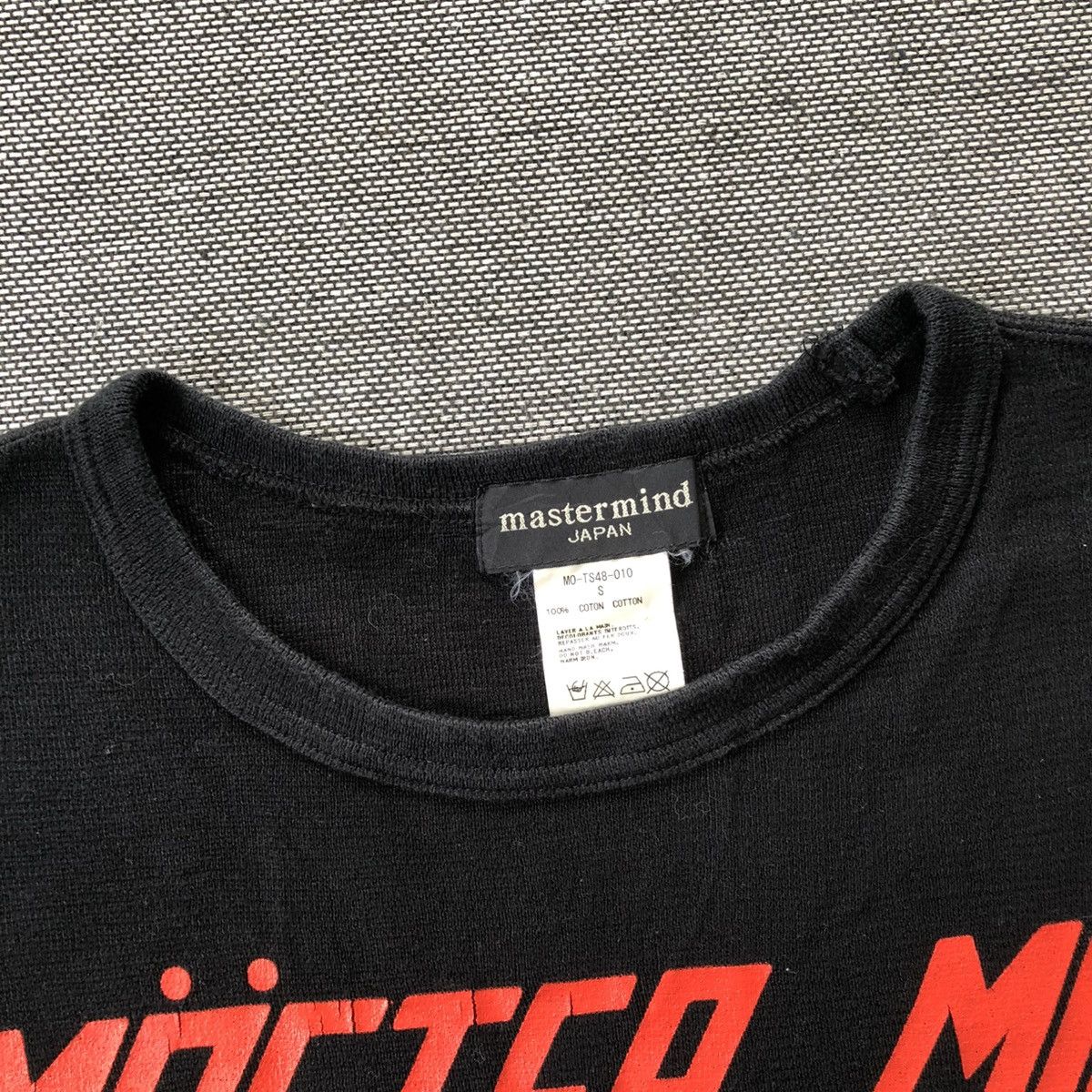 Mastermind Japan MASTERMIND Japan Cut and Sew Too Fool For Love Knit Shirt Size US S / EU 44-46 / 1 - 6 Thumbnail