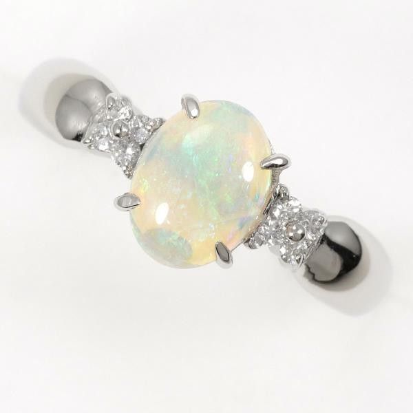 Other Other PT900 Platinum Opal Ring Size 13 Metal Ring in Excellent Condition Size ONE SIZE - 1 Thumbnail