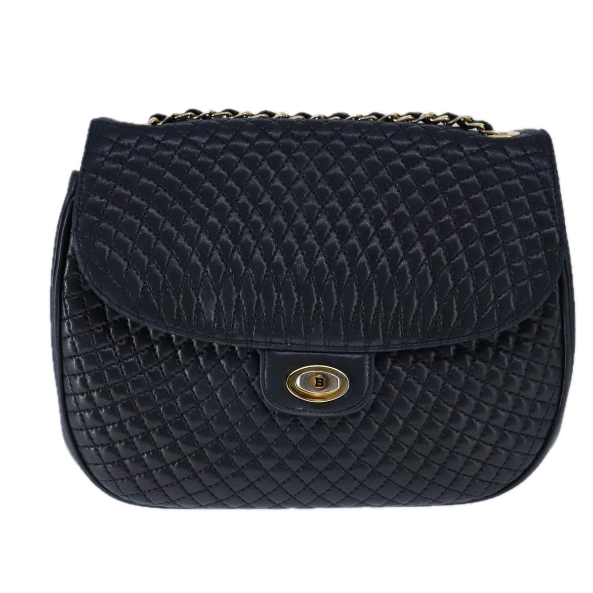 Bally Black Leather Shoulder Bag (Pre-Owned) Size ONE SIZE - 1 Thumbnail