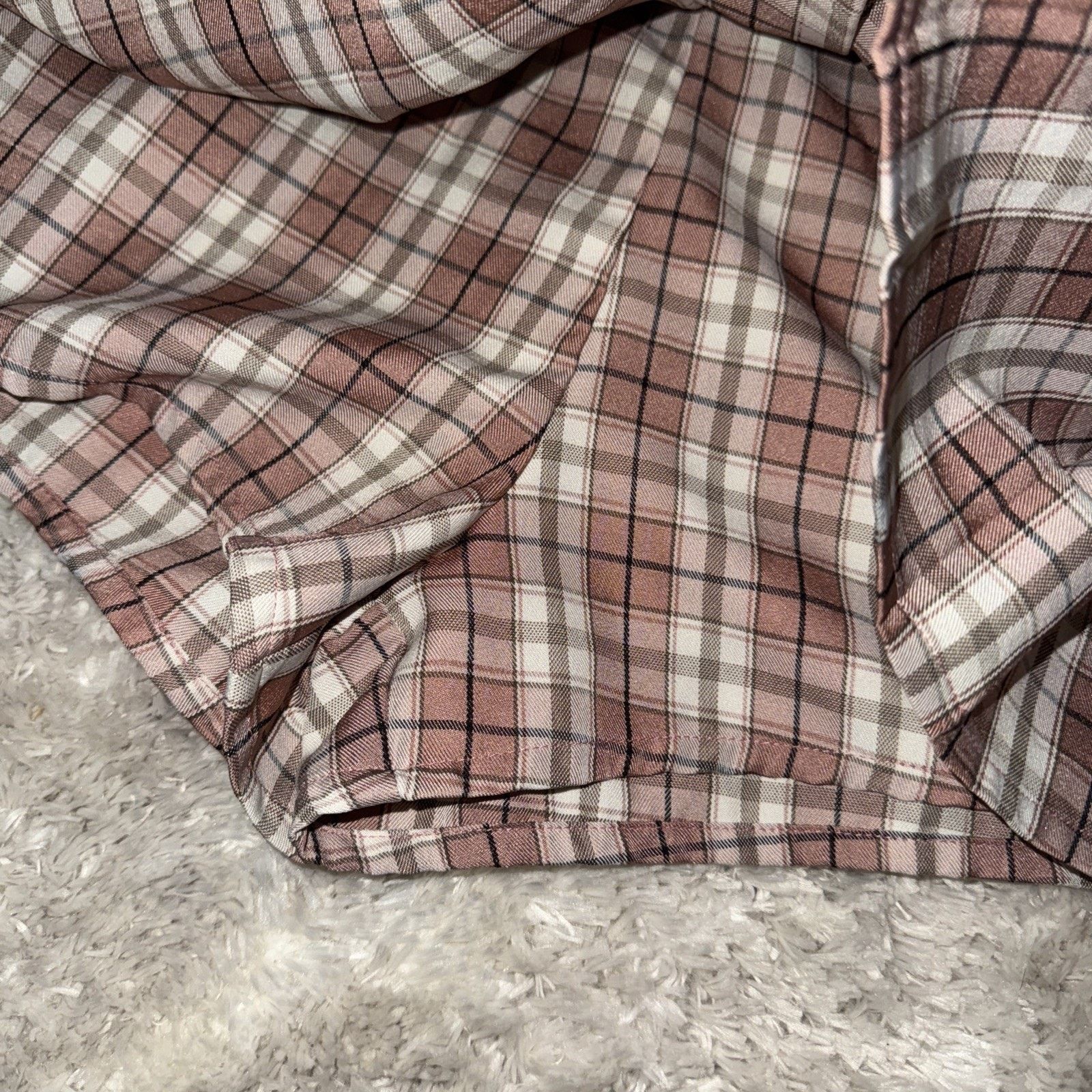 Japanese Brand × Vintage Blāshe Women’s Plaid Mini Skirt Pink Small Size 28" / US 6 / IT 42 - 2 Thumbnail