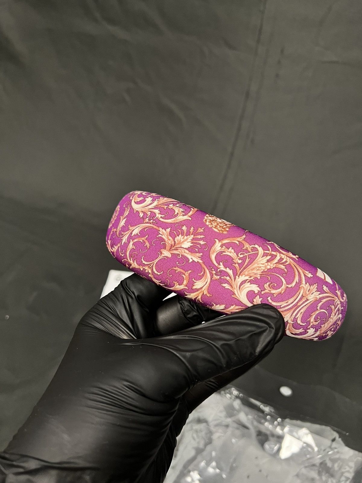 Designer × Versace New Versace handmade headband Italy Size ONE SIZE - 4 Thumbnail