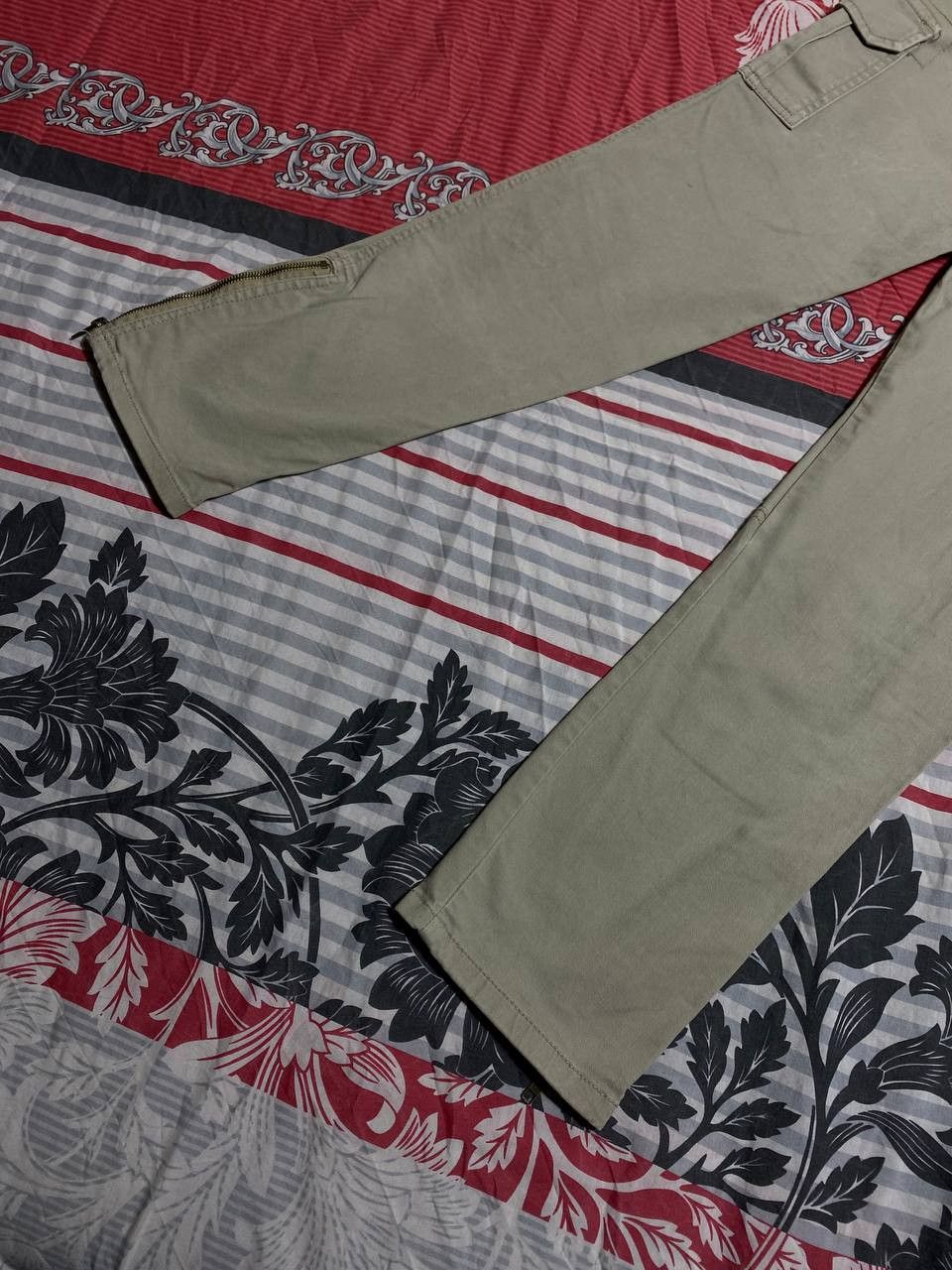 Japanese Brand Dirty Painted Distressed Thrashed Faded Baggy Jeans Y2K Size US 32 / EU 48 - 15 Thumbnail