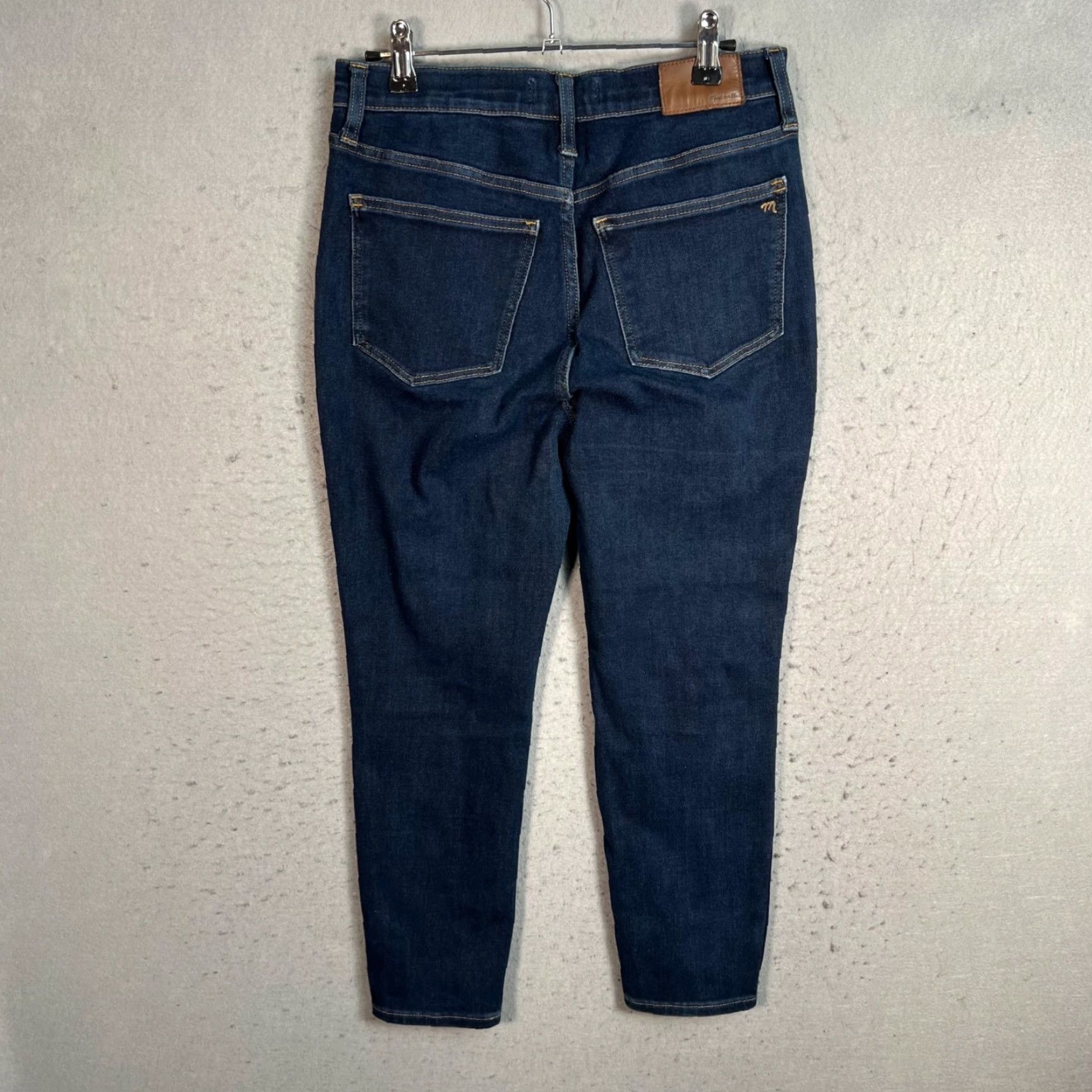 Madewell Madewell Roadtripper Jeans Denim Womens Size 28P High-Rise Dark Wash 5-Pocket Jegging Blue Denim Jeans Womens Size 28" / US 6 / IT 42 - 2 Thumbnail