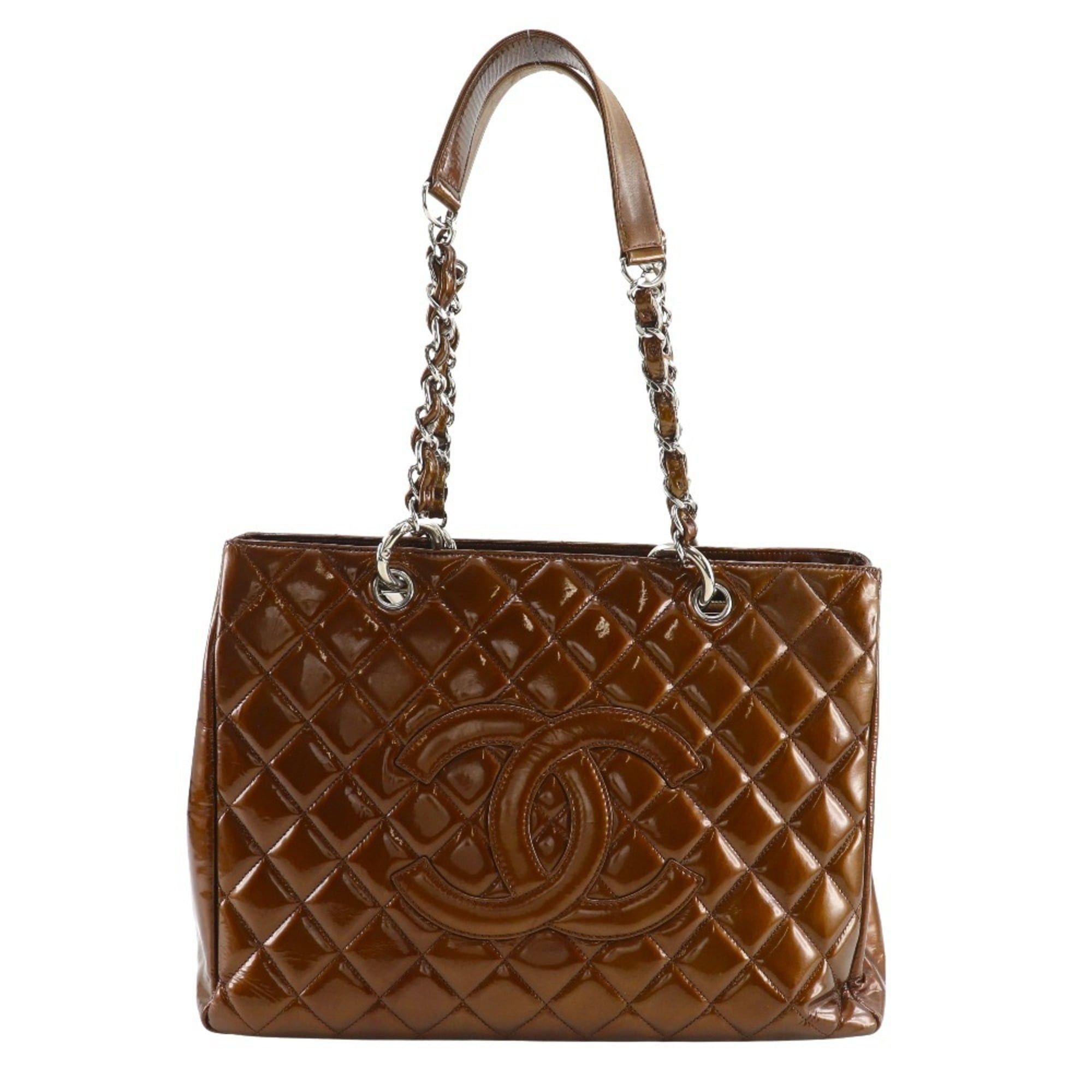 Chanel CHANEL Grand Shopping Tote GST Matelasse Chain A50995 Enamel Bronze A4 Size for Women Size ONE SIZE - 1 Thumbnail