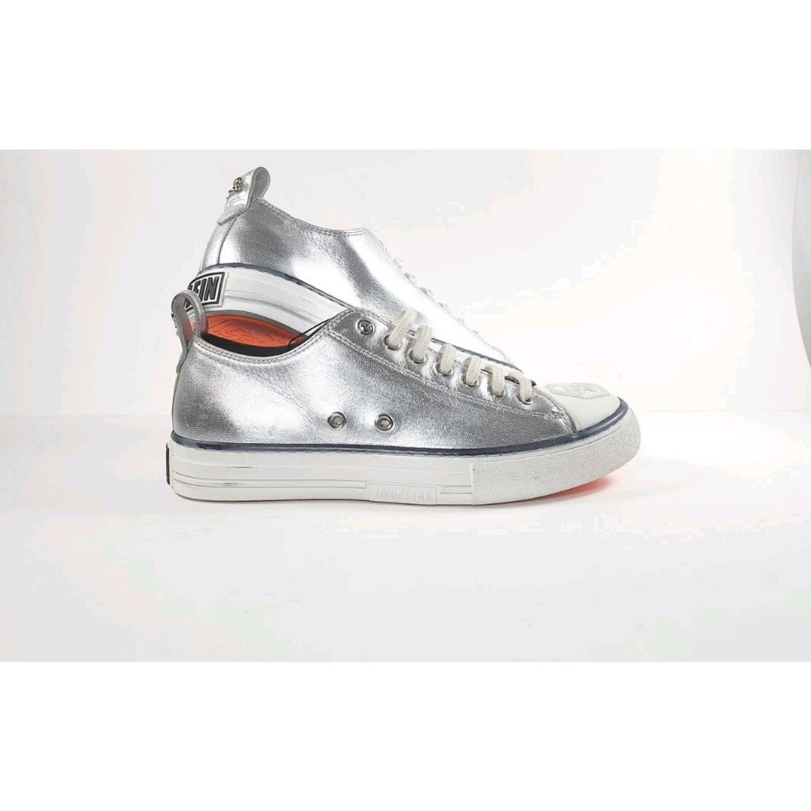 Philipp Plein PHILIPP PLEIN Leather US5.5 EU36 LIMITED EDITION Metallic Size US 5.5 / IT 35.5 - 5 Thumbnail