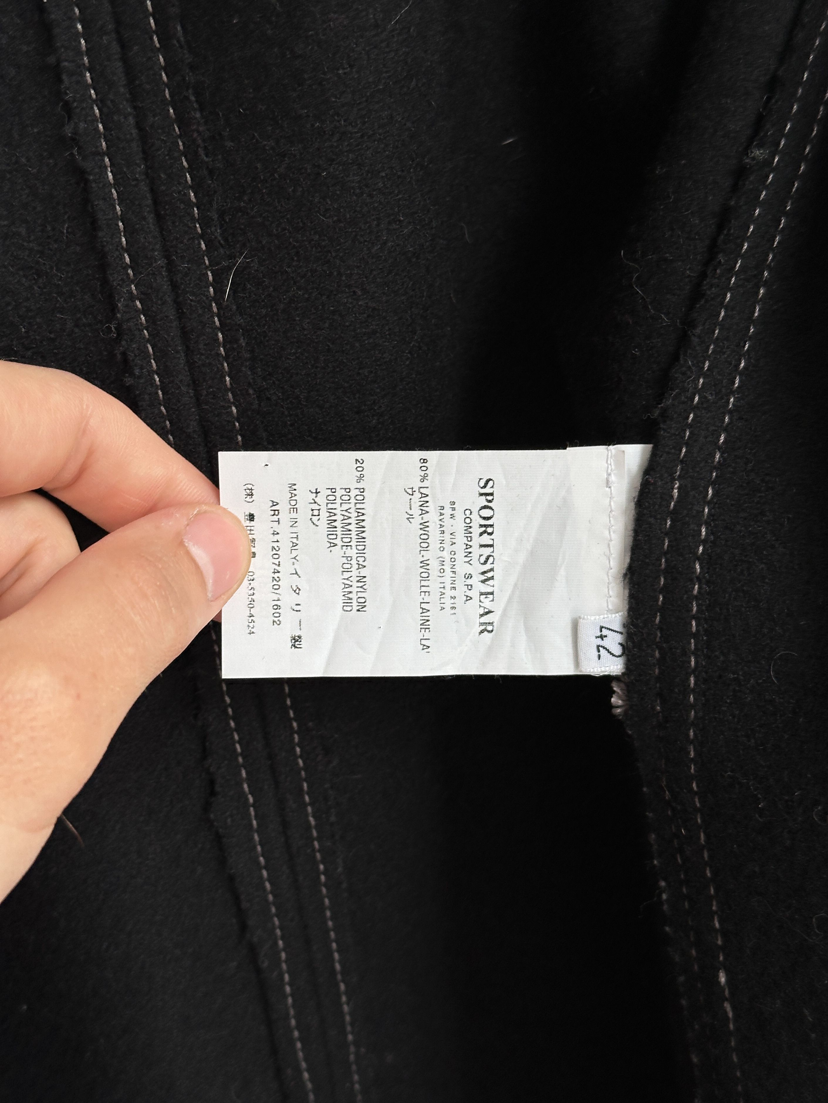 C.P. Company C.P. Company Wool Coat Jacket Size M / US 6-8 / IT 42-44 - 9 Thumbnail