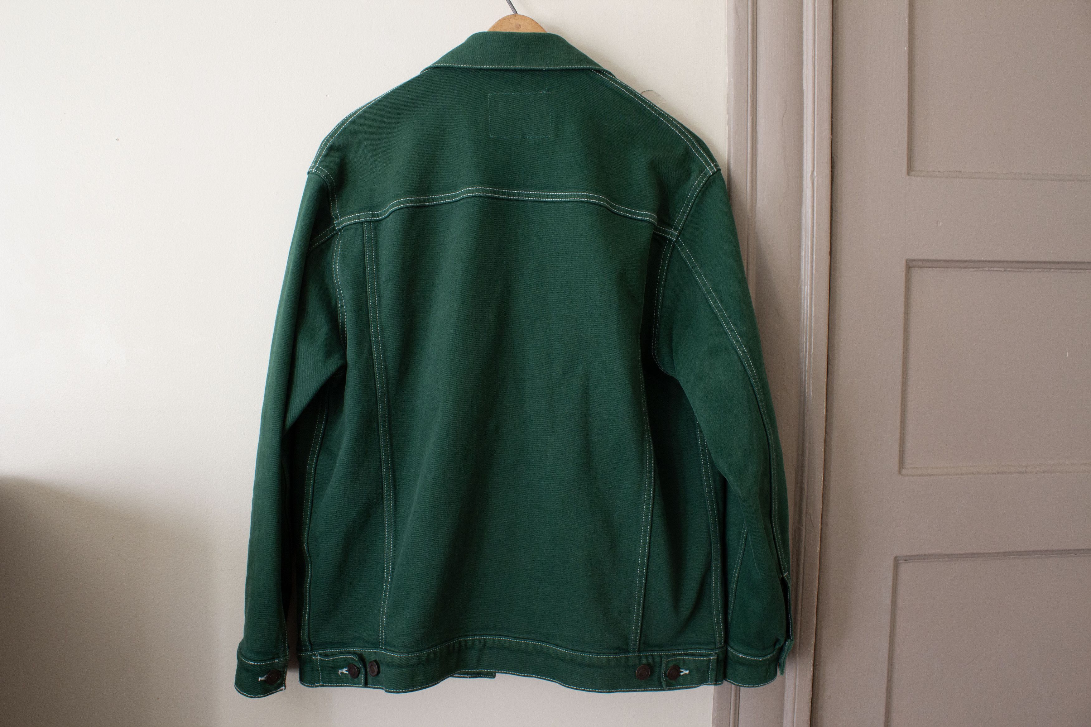 JEANERICA JEANERICA JW005 Denim Jacket, Ivy League Green Size S / US 4 / IT 40 - 3 Thumbnail
