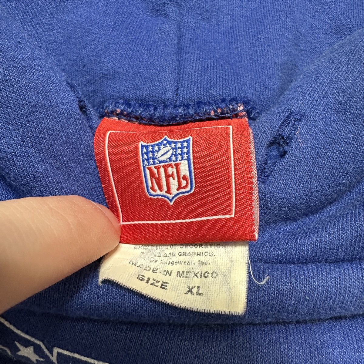 NFL New York Giants 2007 NFC Champions hoodie Size US XL / EU 56 / 4 - 4 Thumbnail