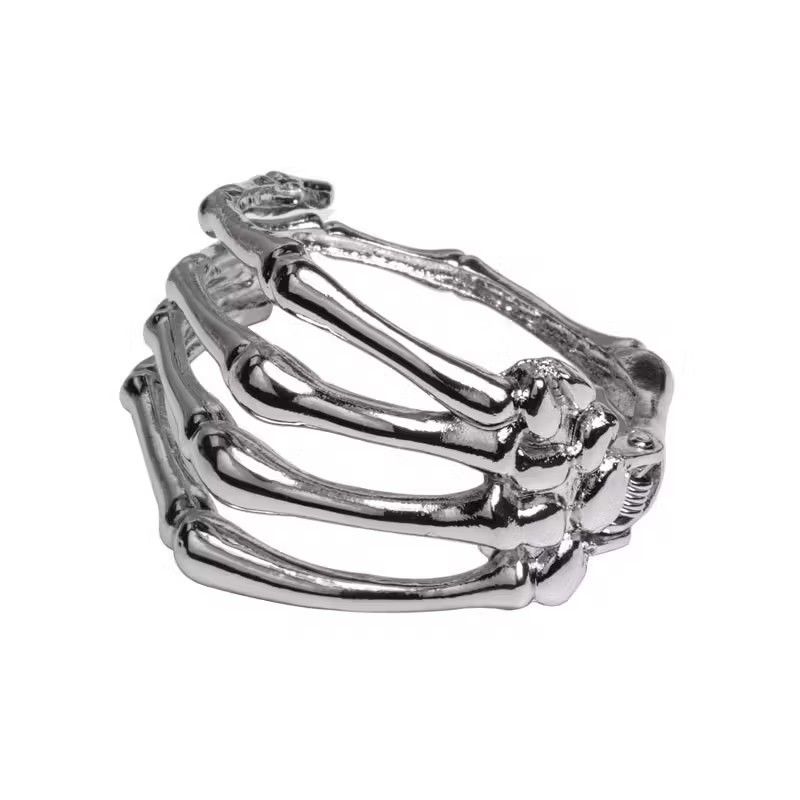 Jewelry × Vintage Punk Metal Skull Claw Bracelet Size ONE SIZE - 3 Thumbnail