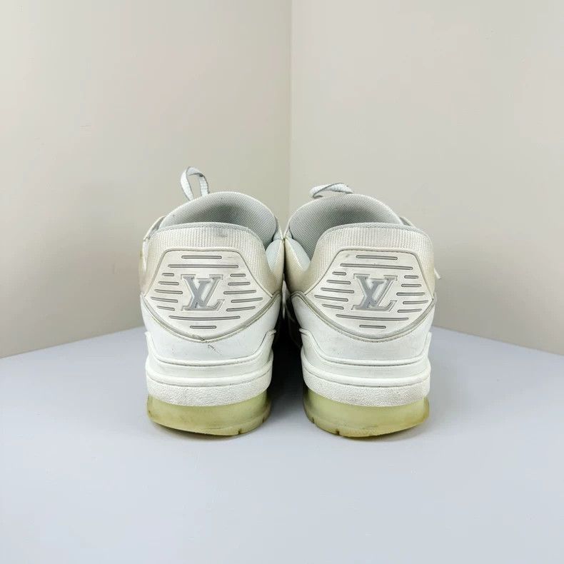 Louis Vuitton Louis Vuitton White Cement Trainer Sneakers Size 9-2507 Size US 9 / EU 42 - 3 Thumbnail