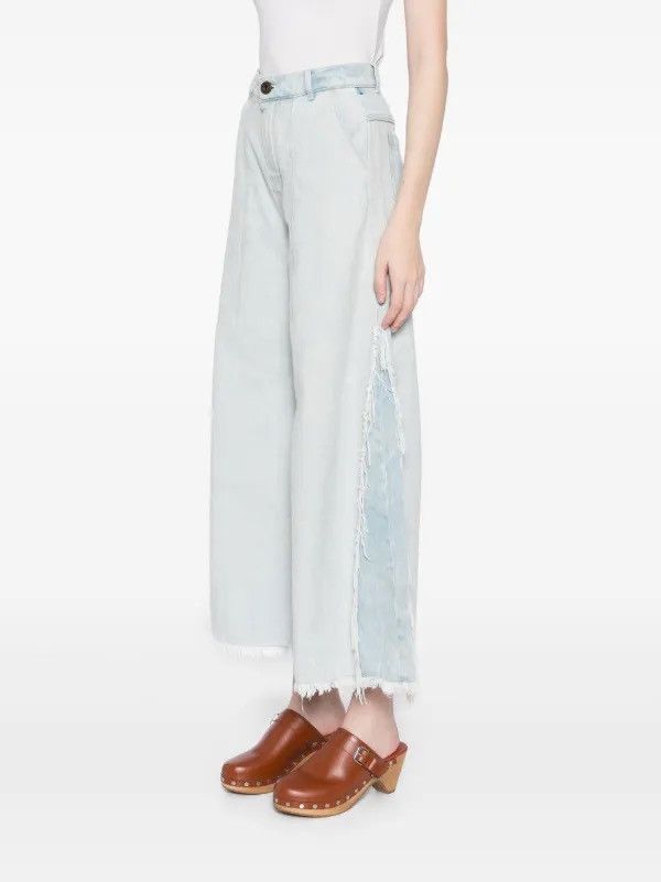 Japanese Brand × Seditionaries × Vintage Chloe Pre-Owned Flared Wide Leg Jeans (131) Size 27" / US 4 / IT 40 - 1 Thumbnail