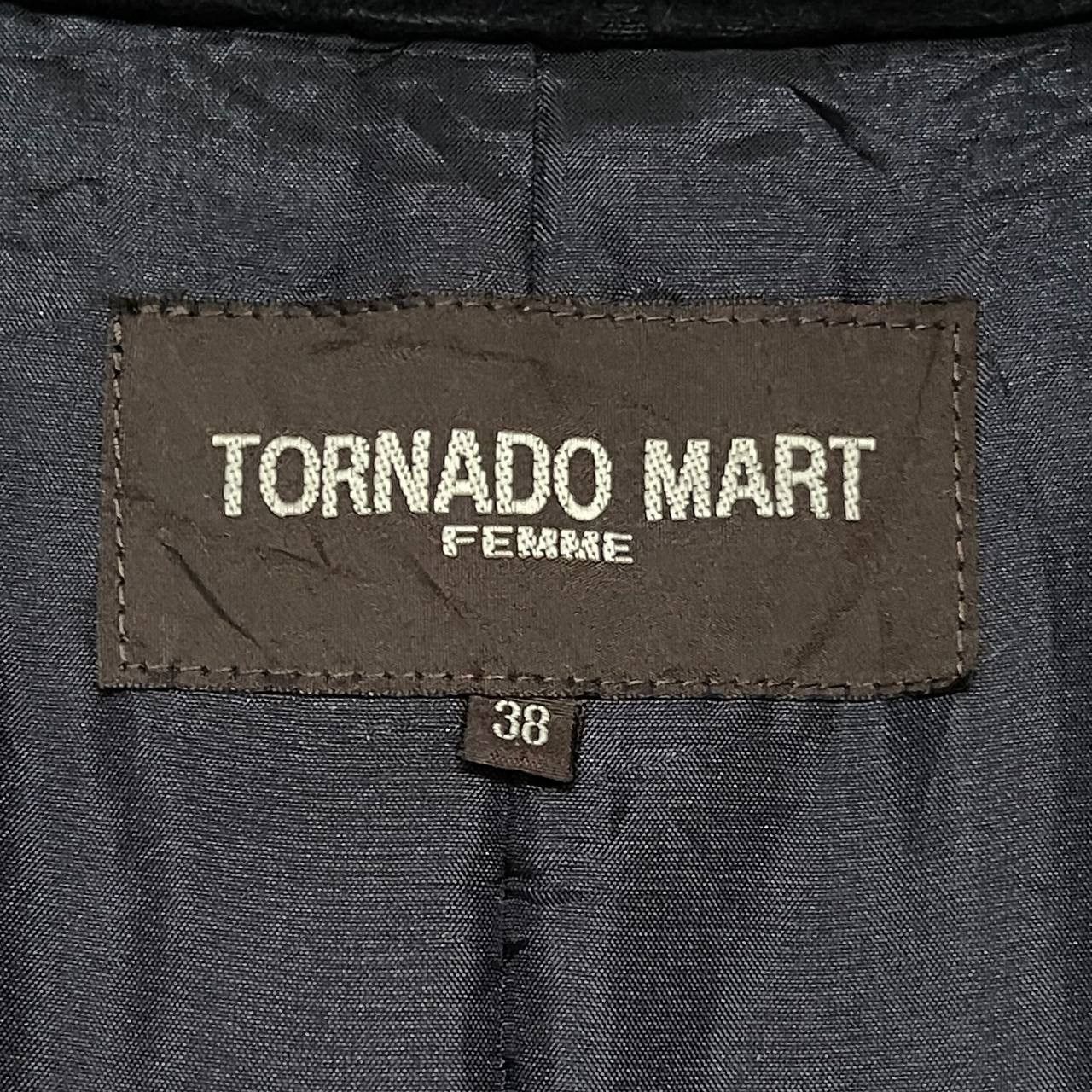 Tornado Mart Archive 🔥 Vintage Tornado Mart Femme Long Coat with Belt Size S / US 4 / IT 40 - 11 Thumbnail