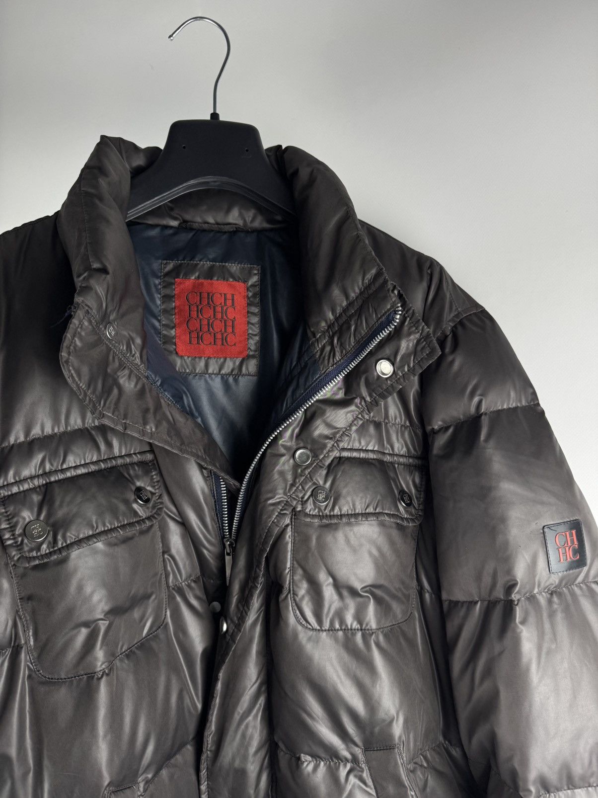 Carolina Herrera Carolina Herrera CH/HC Down Puffer Jacket Brown Size US L / EU 52-54 / 3 - 2 Thumbnail
