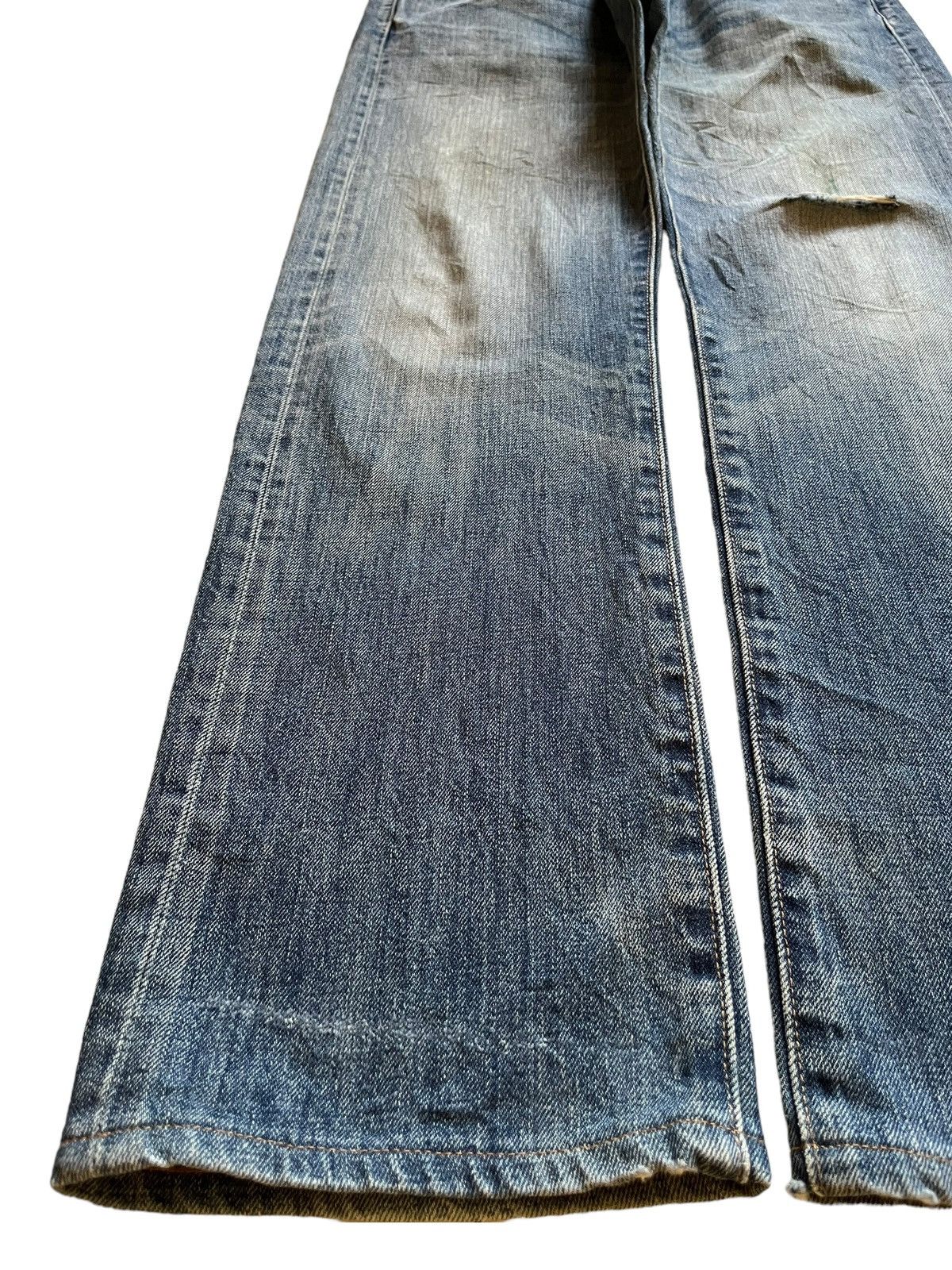 Levi's SALES🔥Vintage Levis 501 Faded Wash Distressed Loose Jeans Size US 33 - 6 Thumbnail