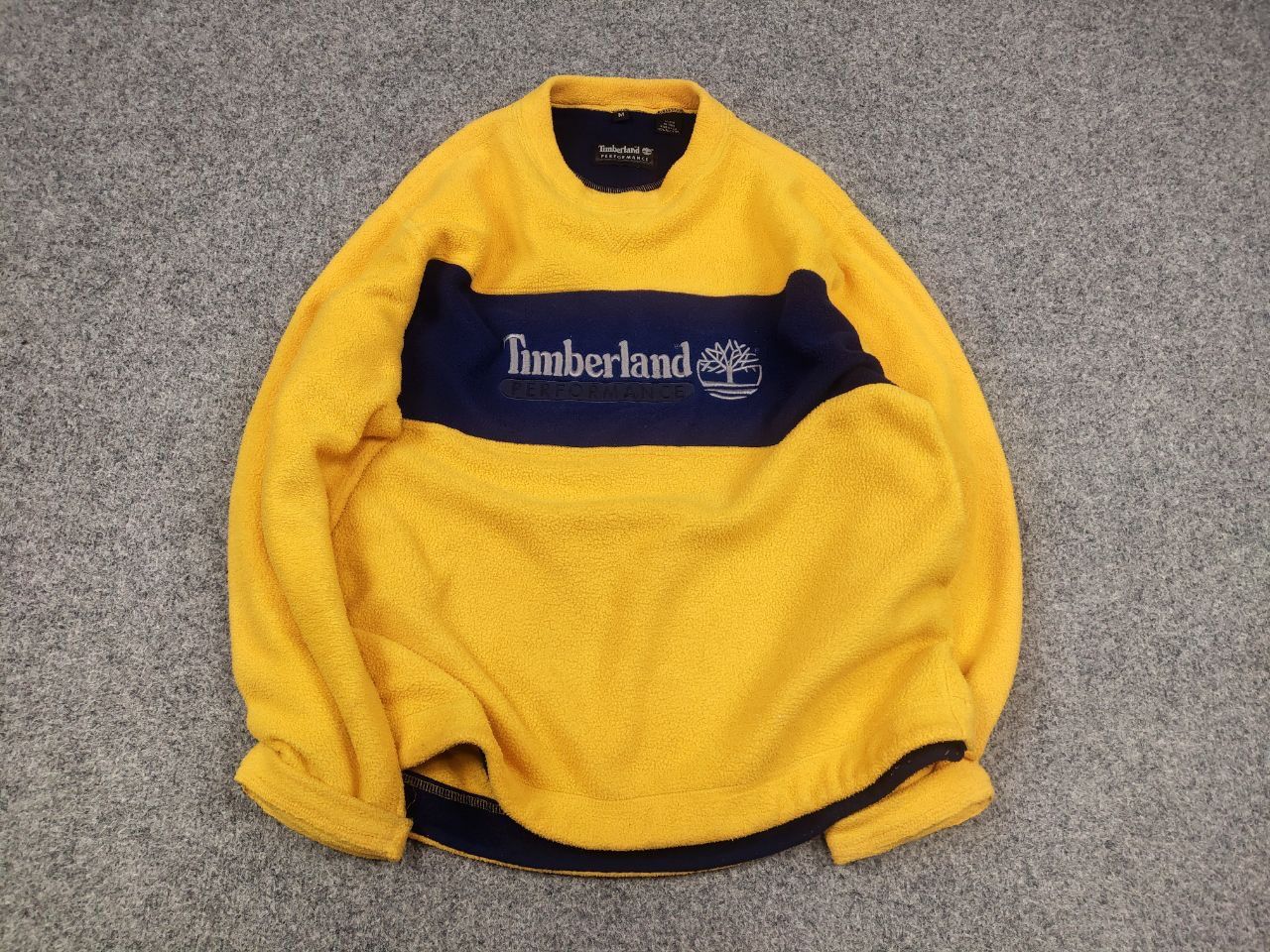 Timberland Vintage Timberland Performance Crew neck Fleece sweatshirt Size US M / EU 48-50 / 2 - 2 Thumbnail