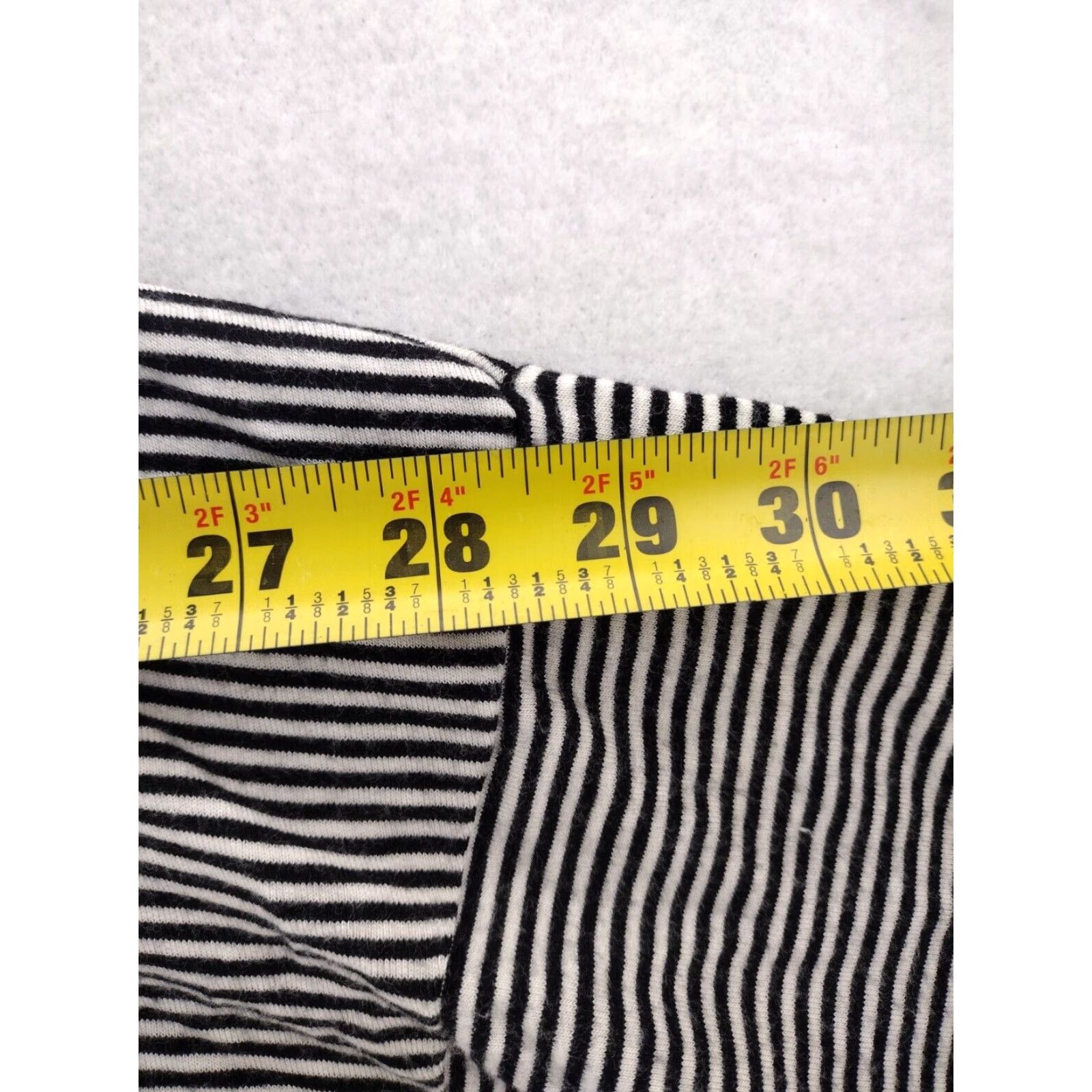 Vineyard Vines Vineyard Vines Womens Small Striped Long Sleeve Stretch Top Boat Neck Shirt Size S / US 4 / IT 40 - 6 Thumbnail
