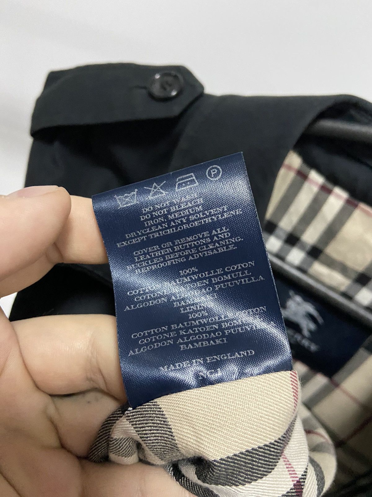 Burberry Burberry Nova Check Coat Vintage Casuals luxury Size L / US 10 / IT 46 - 7 Thumbnail