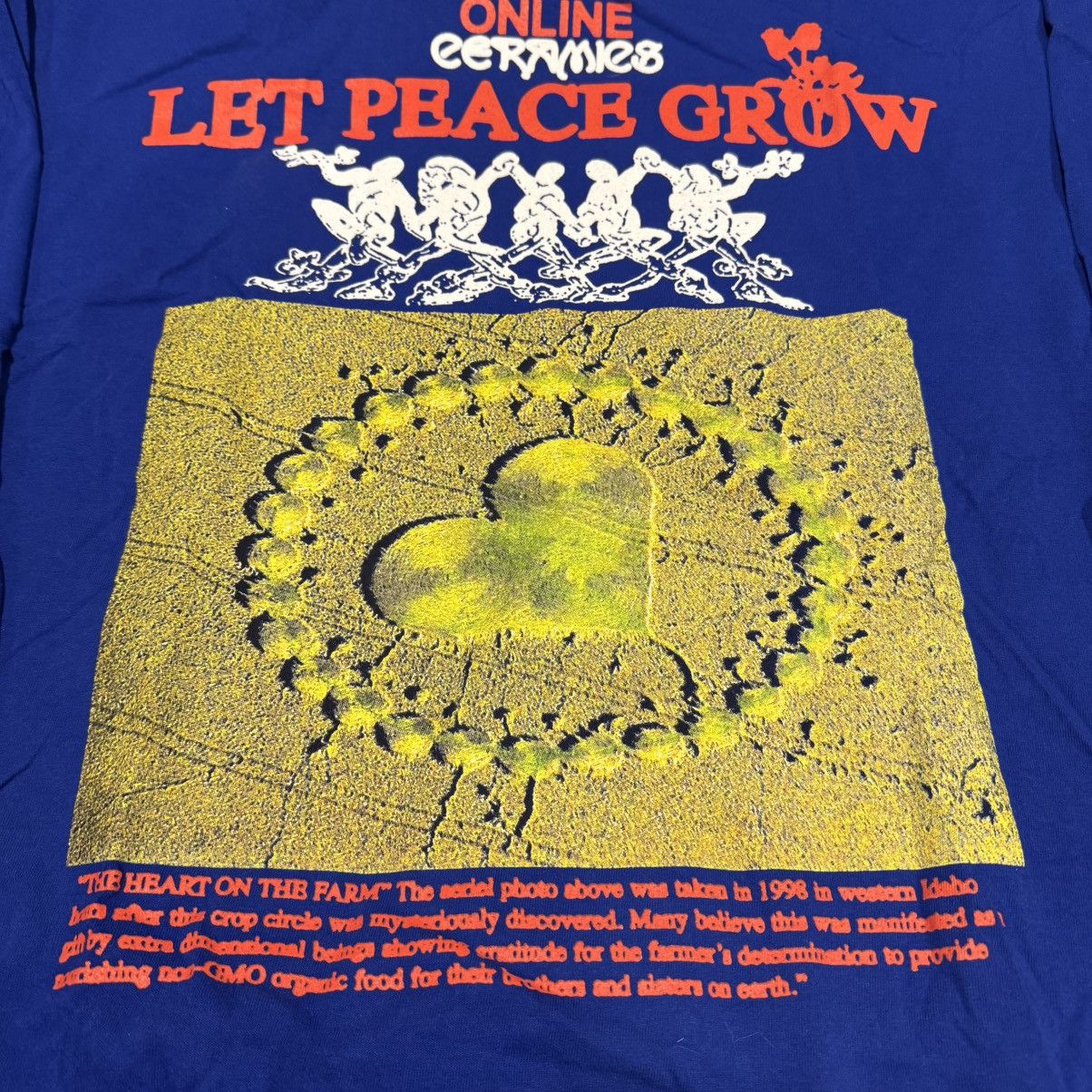 Online Ceramics Online Ceramics Let Peace Grow Tee Size US XL / EU 56 / 4 - 2 Thumbnail