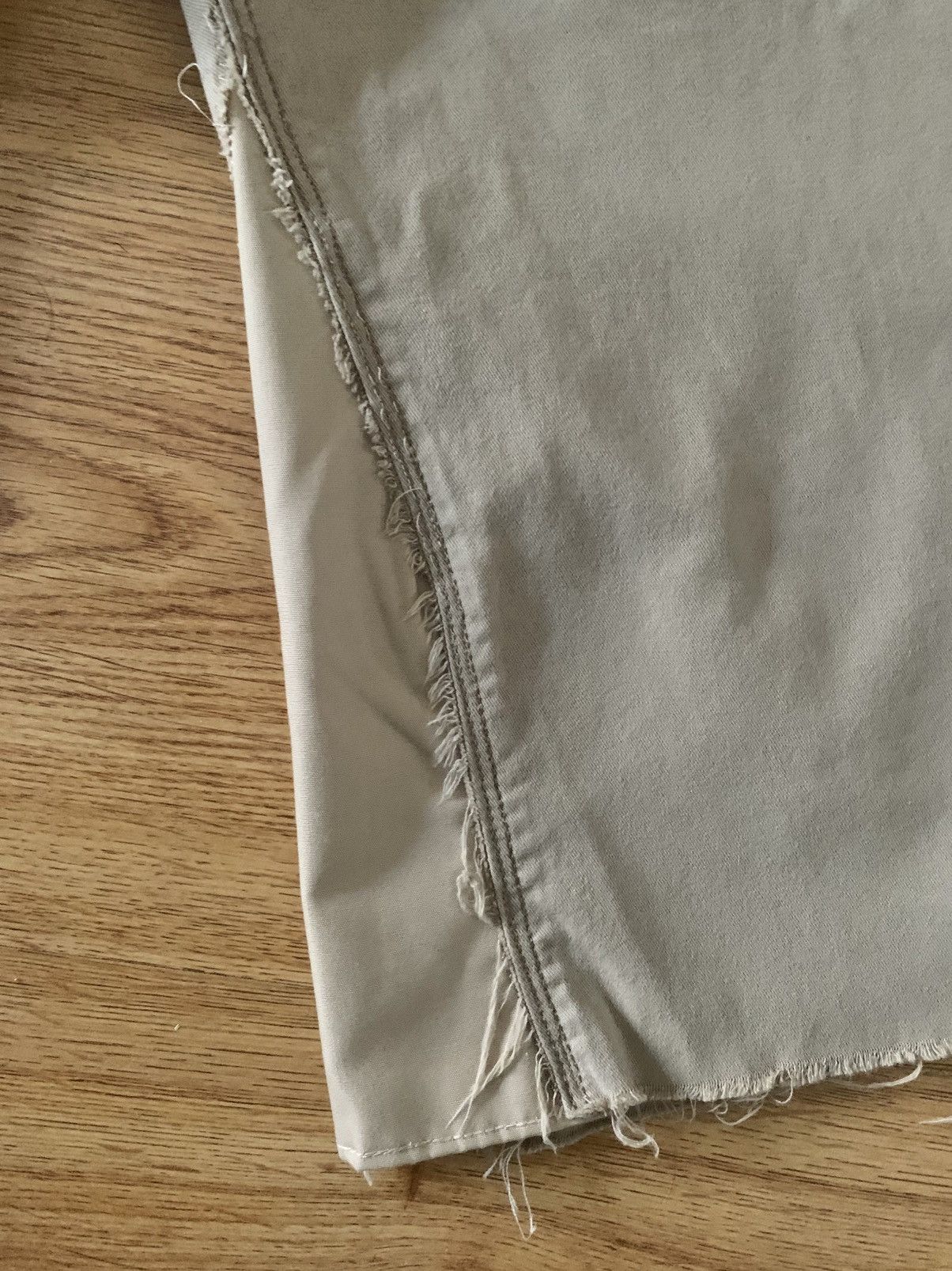 Hugo Boss × Vintage Wide Leg/Flared Khaki Shorts Size US 32 / EU 48 - 6 Thumbnail