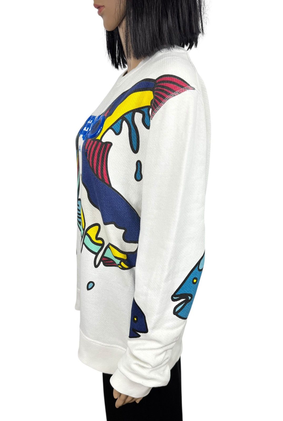 Kenzo Kenzo Paris Printed Sweatshirt Double Fish Cotton size XL Size XL / US 12-14 / IT 48-50 - 7 Thumbnail