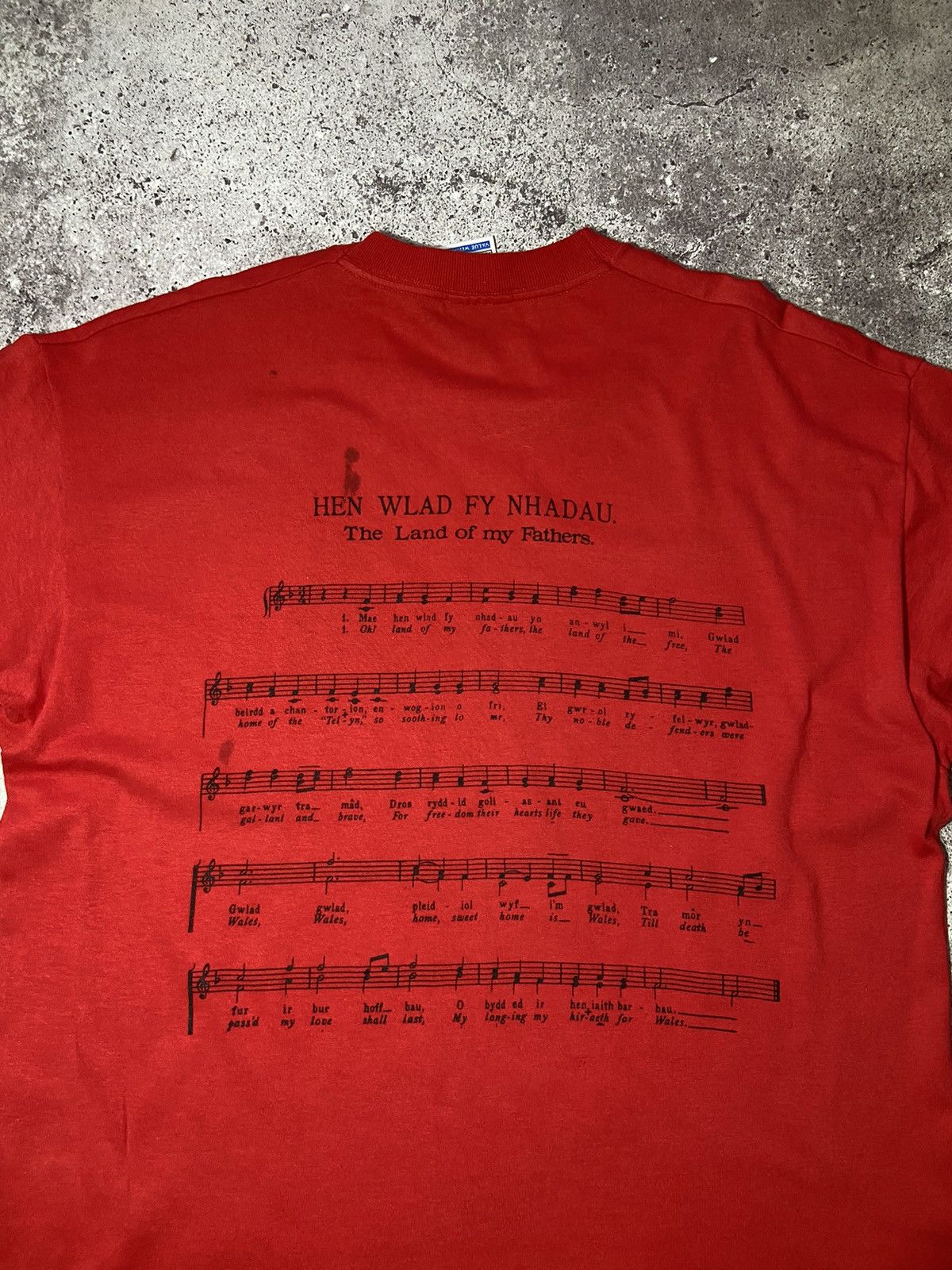 Vintage 💥World Cup Wales 1999 Vintage Screen Stars t-shirt‼️ Size US L / EU 52-54 / 3 - 7 Thumbnail