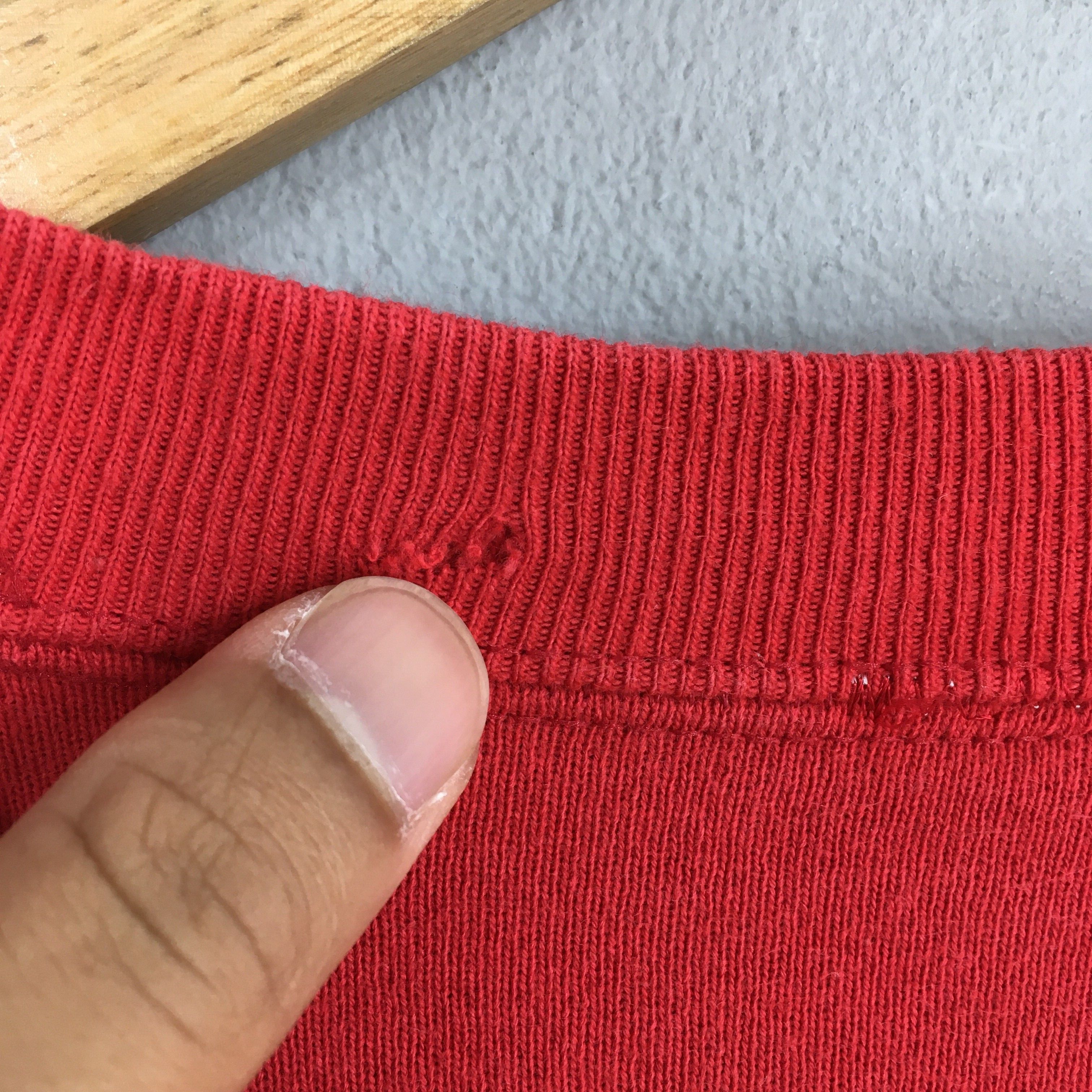 NCAA Vintage 90's Nebraska State Red Sweatshirts XLarge Size US XL / EU 56 / 4 - 7 Thumbnail