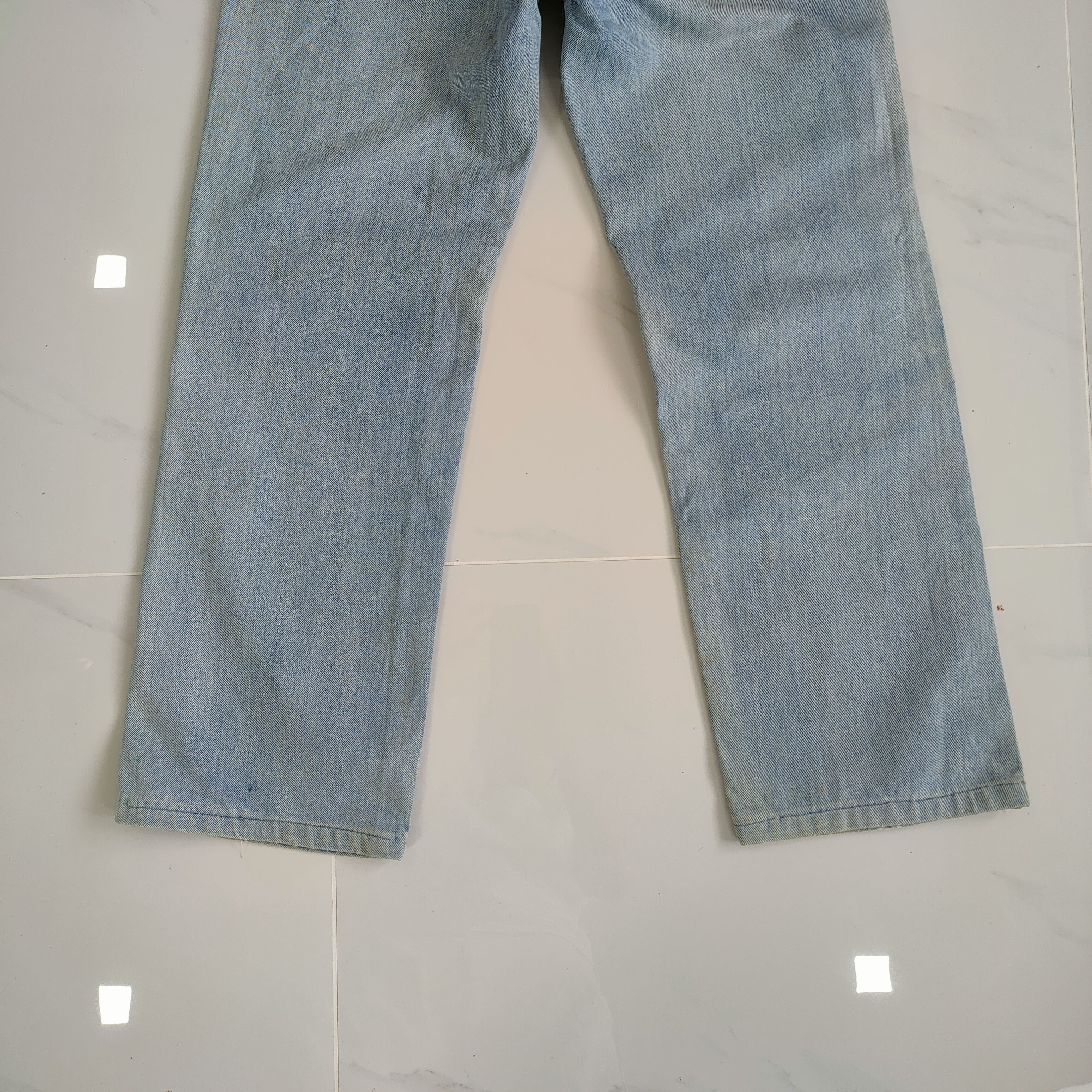Japanese Brand VINTAGE JAPANESE DISTRESSED JEAN DENIM PANTS Size US 32 / EU 48 - 12 Thumbnail