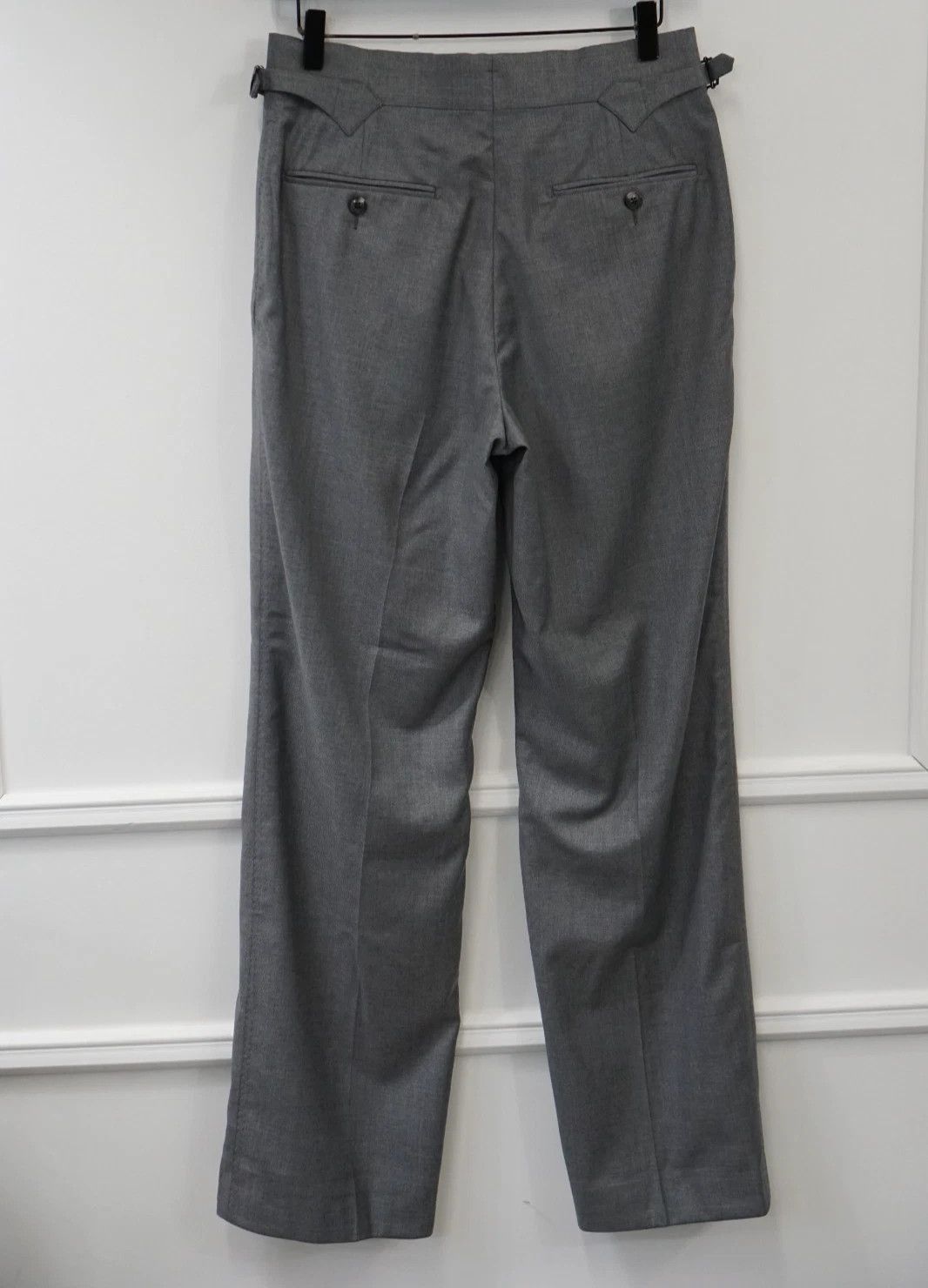 Suitsupply Men Suitsupply Pants Brescia Grey Wool Size UK/US34 Size 34R - 2 Thumbnail