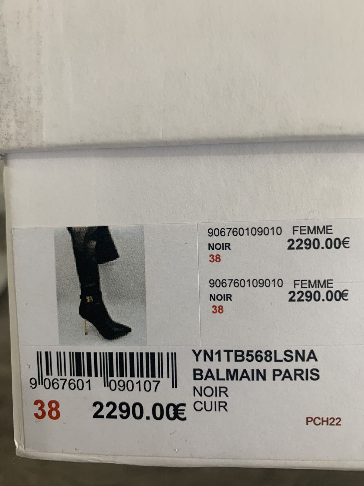 Balmain Balmain high boots size 38 Size US 7 / IT 37 - 7 Thumbnail