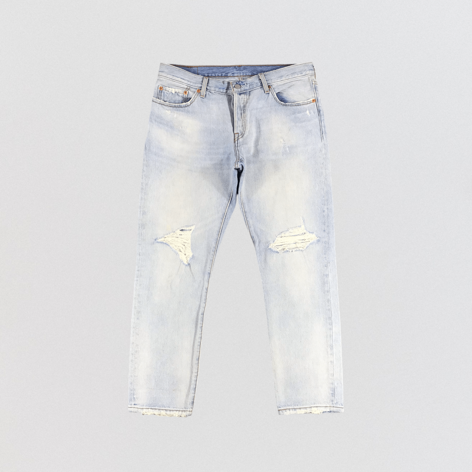 Levi's Vintage Light Wash Levis 501 Jeans-JM1354 Size US 35 - 1 Thumbnail