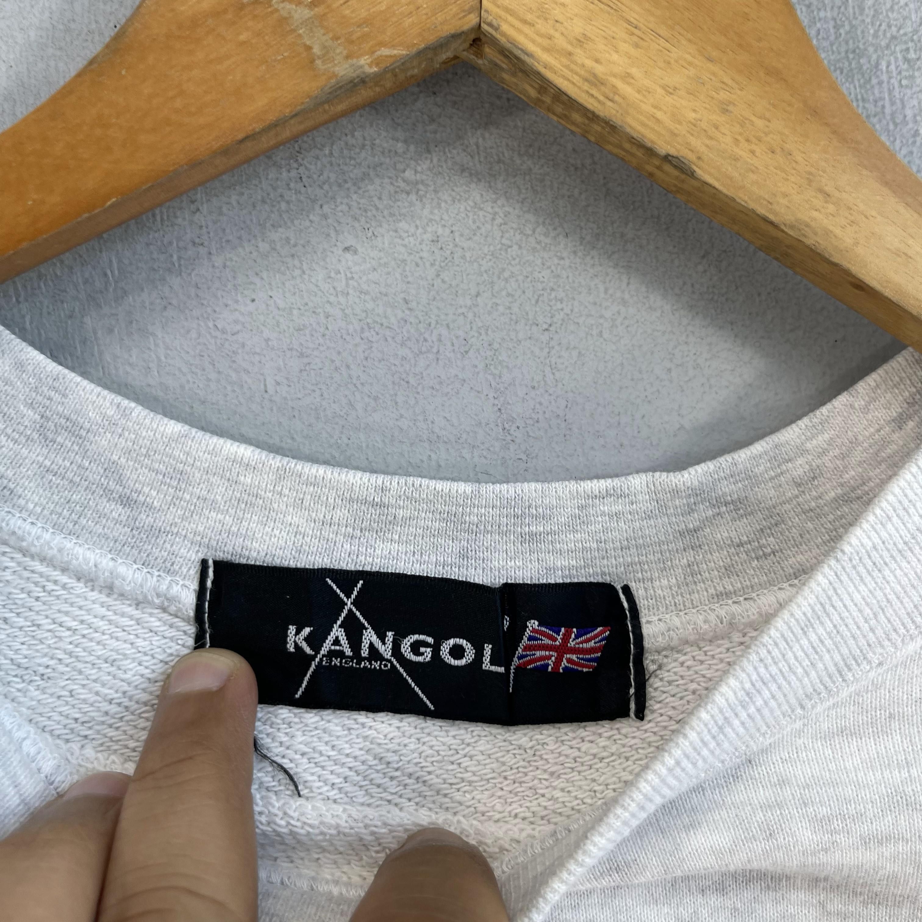 Kangol × Vintage Vintage KANGOL Big Logo Spell Out Printed Sweatshirt Size US M / EU 48-50 / 2 - 4 Thumbnail