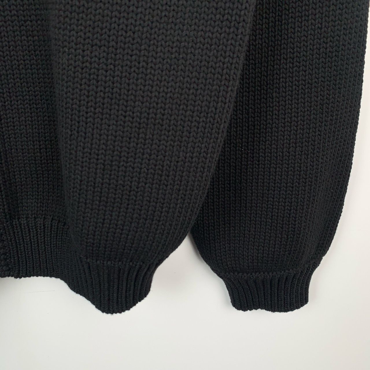 Kenzo [Kenzo] Embroidered Logo Black Cotton Knit Cardigan M Size US M / EU 48-50 / 2 - 5 Thumbnail