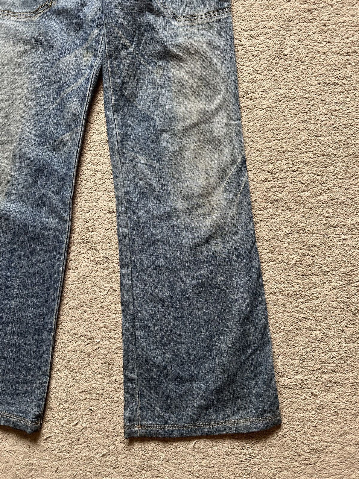 Japanese Brand 2000s LAUTREAMONT vintage Flare Jeans Size US 30 / EU 46 - 3 Thumbnail