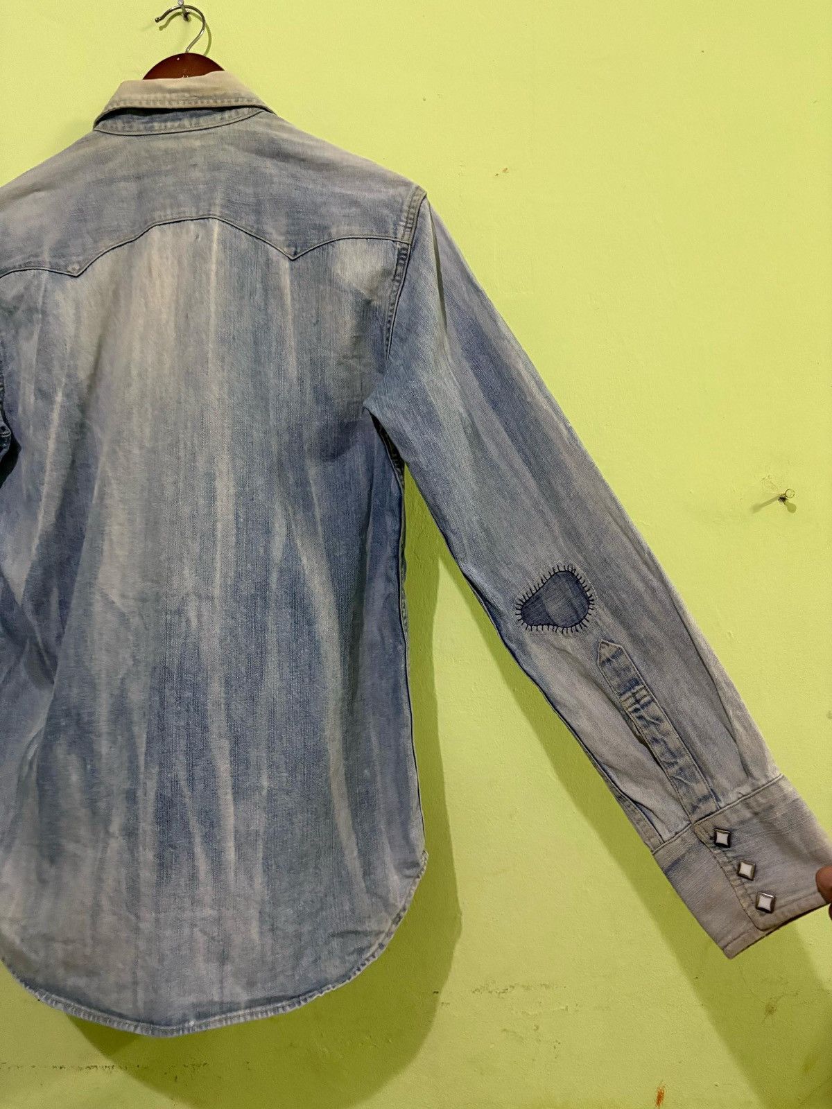 Levi's Vintage Clothing Vintage Levi's Western Shirt Button up Double Pocket Design Size US M / EU 48-50 / 2 - 9 Thumbnail