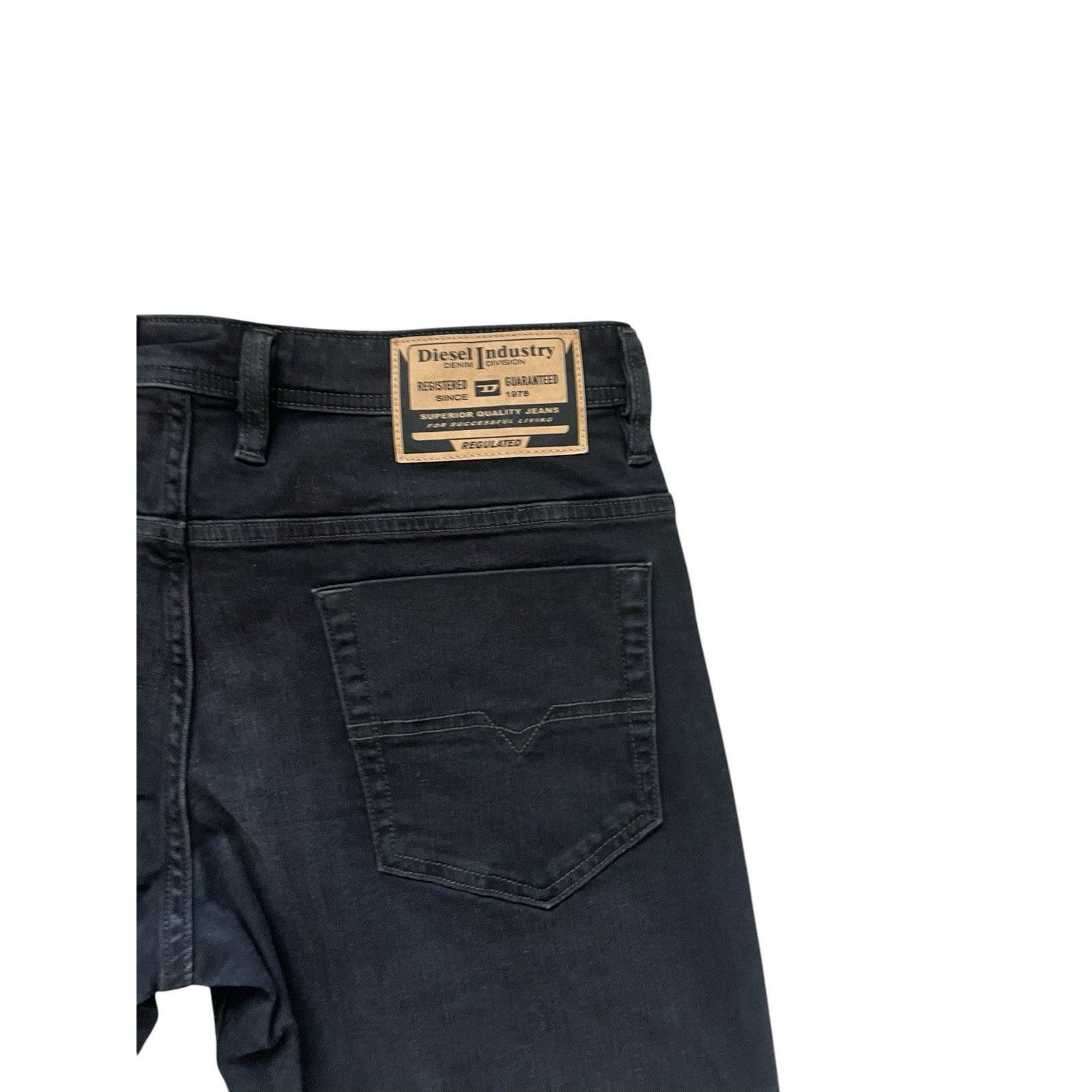 Diesel Diesel Mens Safado Straight Fit Jeans RB064 Black Size 34/32 Size US 34 / EU 50 - 6 Thumbnail