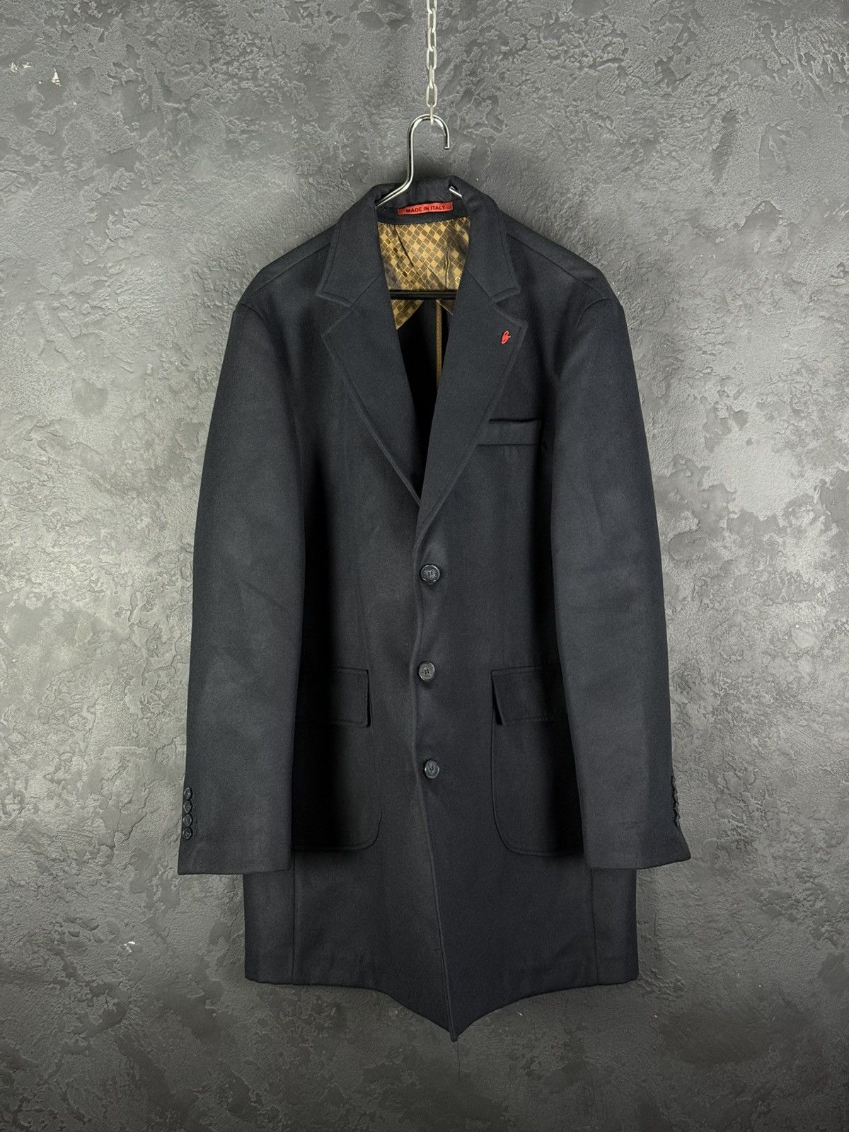 Other Linea Sartoriale Milano 85% Wool / 15% Cashmere Mens Coat Size US XL / EU 56 / 4 - 3 Thumbnail
