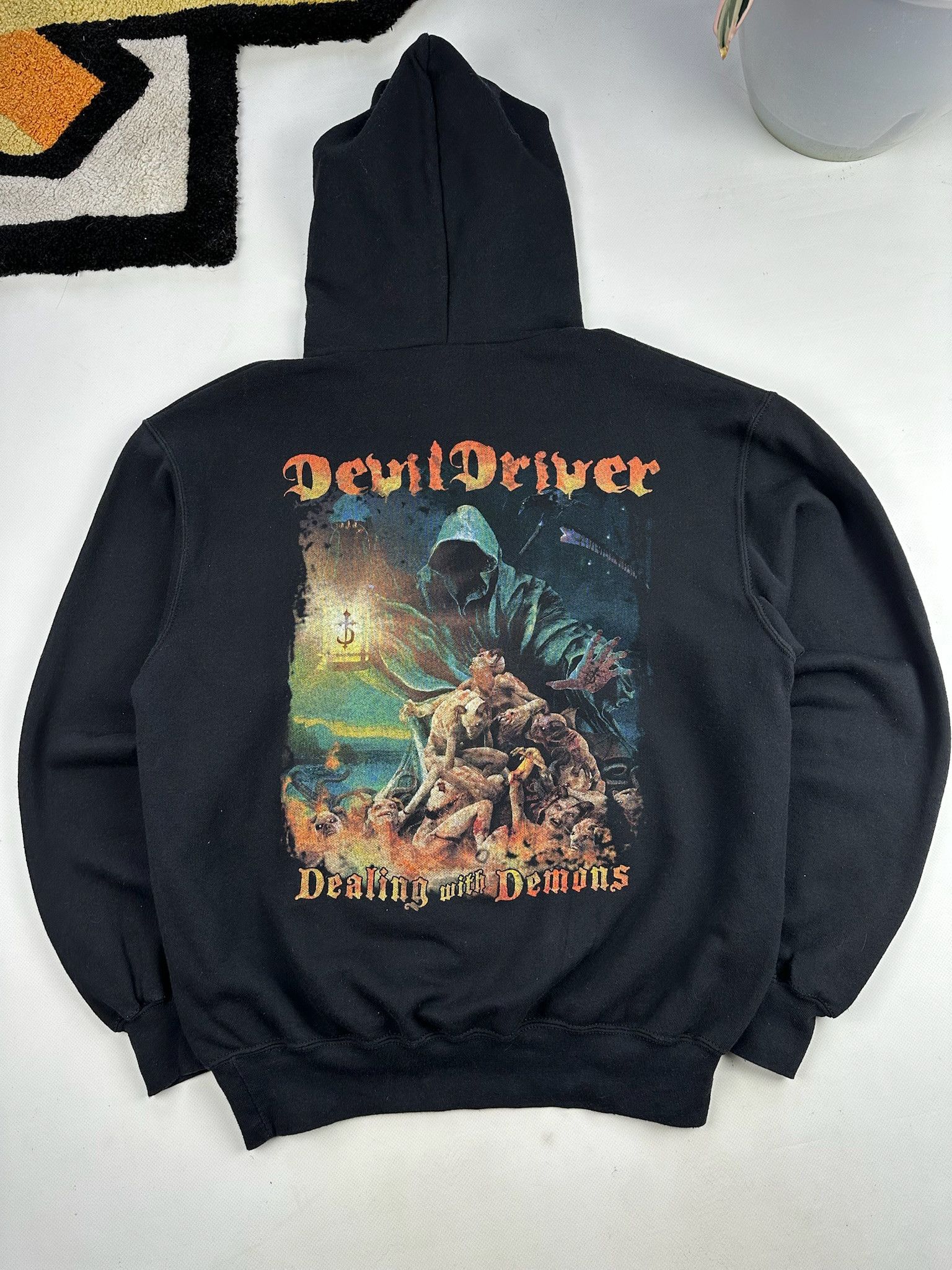 Alstyle Vintage Devil Driver Band Hoodie Size US M / EU 48-50 / 2 - 1 Thumbnail