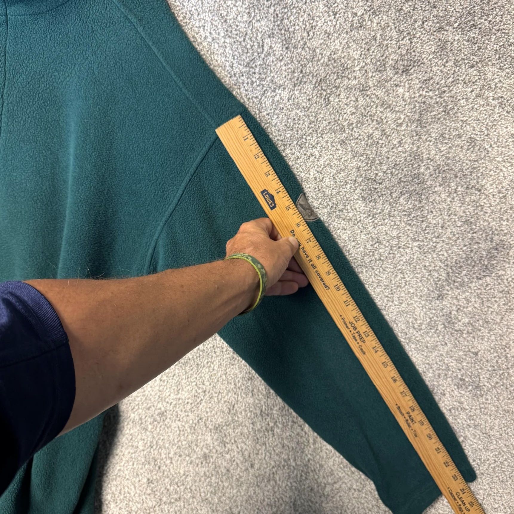 Eddie Bauer VINTAGE Eddie Bauer Sweater XL Tall Polartec Quarter Zip Fleece Green Men"} Size US XL / EU 56 / 4 - 4 Thumbnail