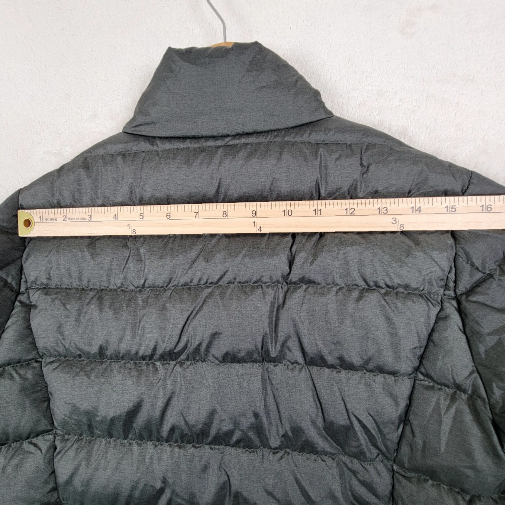 Eddie Bauer Eddie Bauer Women's Size Large Puffer Jacket Gray Full Zip Down Filled Size L / US 10 / IT 46 - 7 Thumbnail