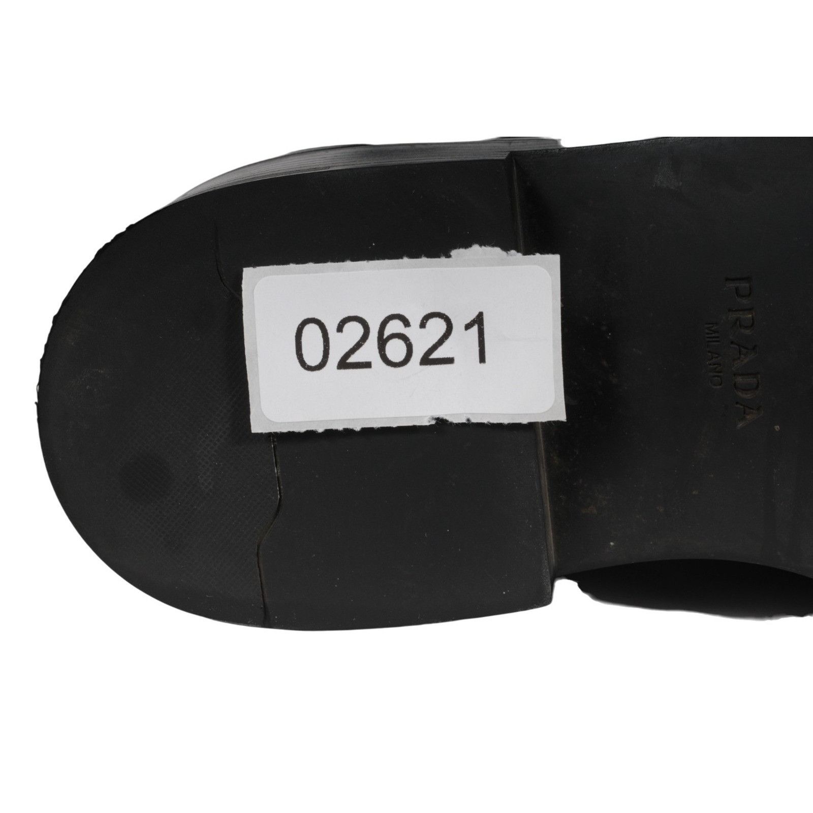 Prada Double Monk Straps Medallion Toe Black - 02621 Size US 9.5 / EU 42-43 - 11 Thumbnail
