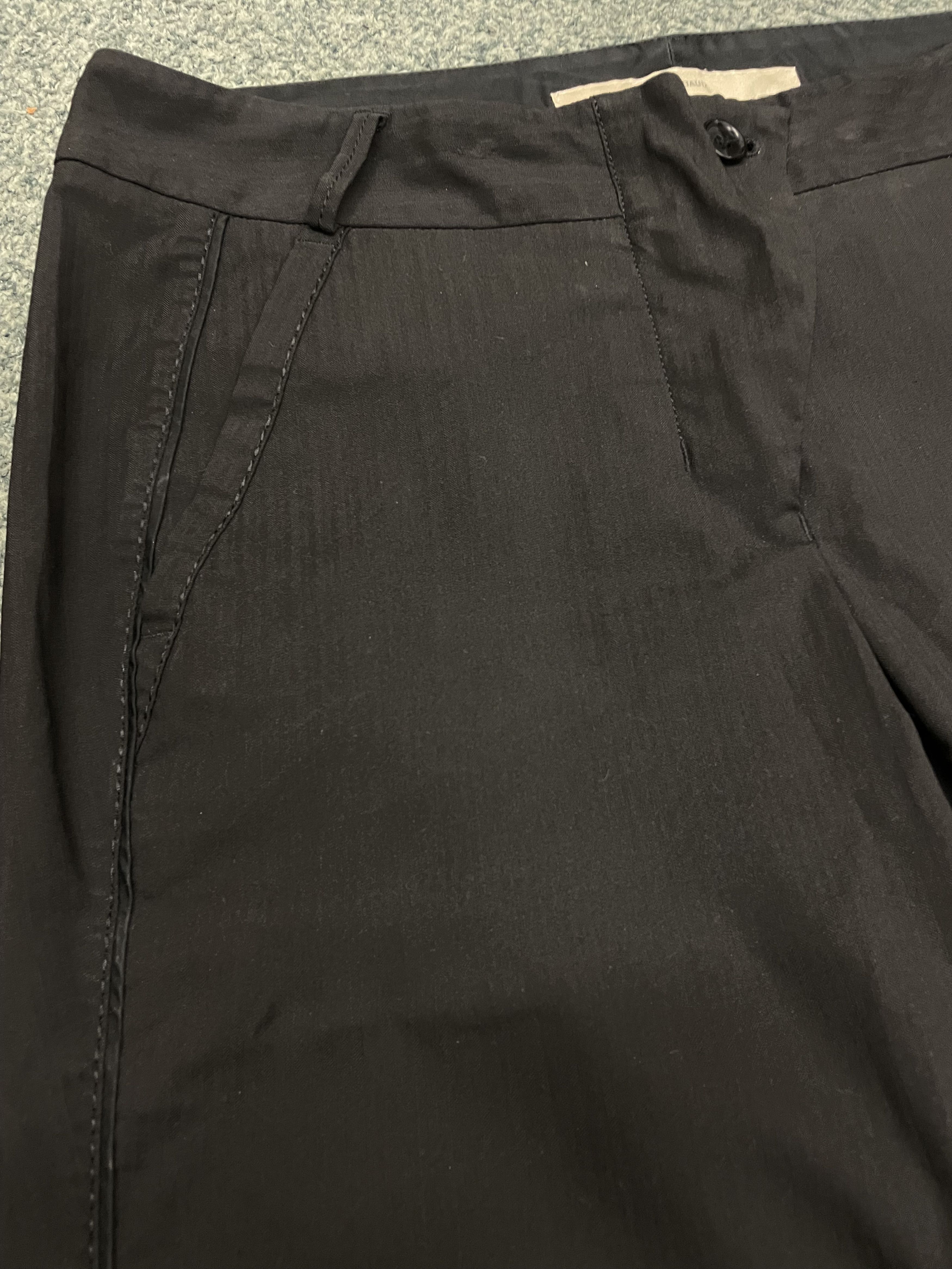 Marithe + Francois Girbaud Marithe Francois Girbaud wool casual black pants Size US 31 - 4 Thumbnail
